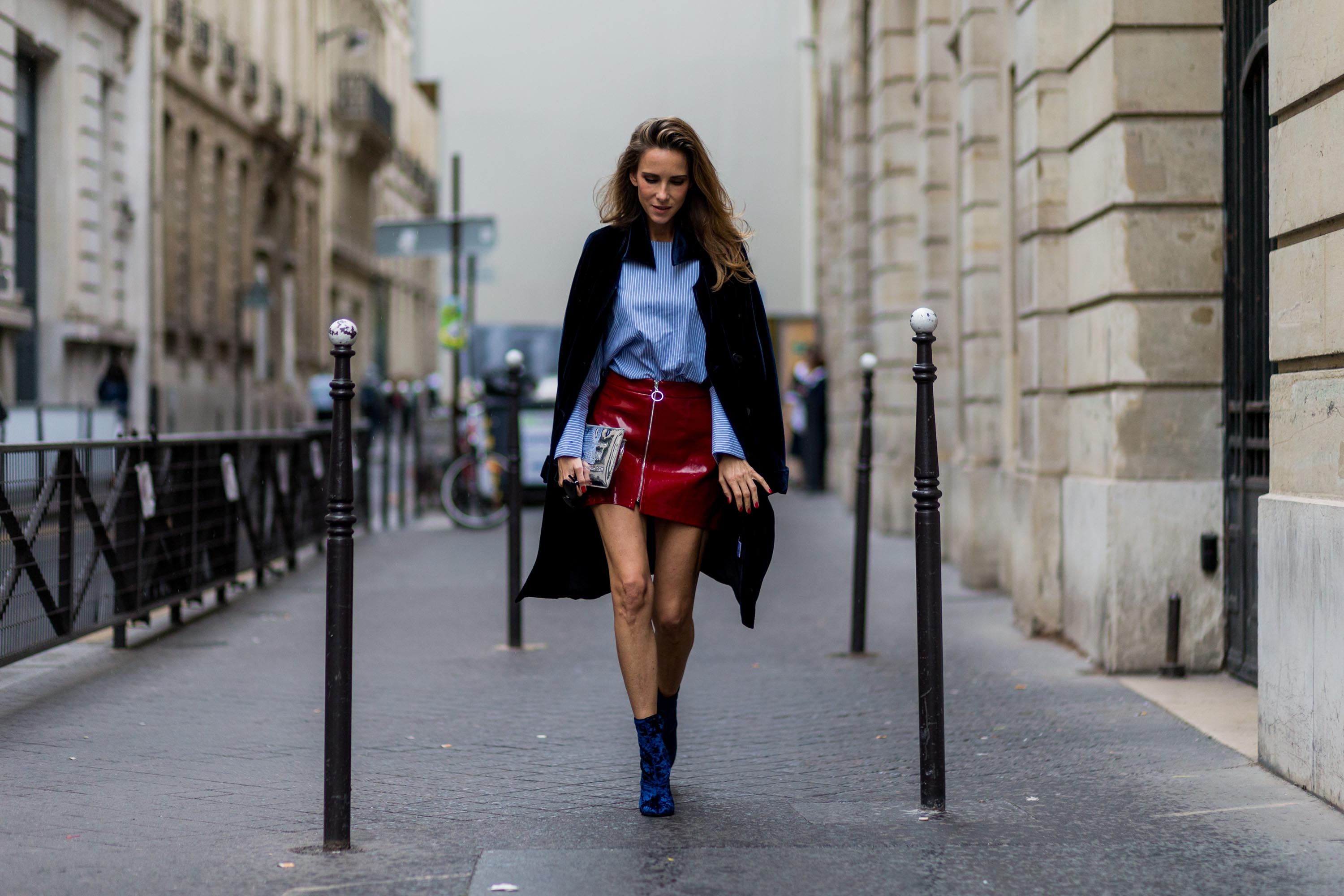 Alexandra Lapp at Paris Fashion Week