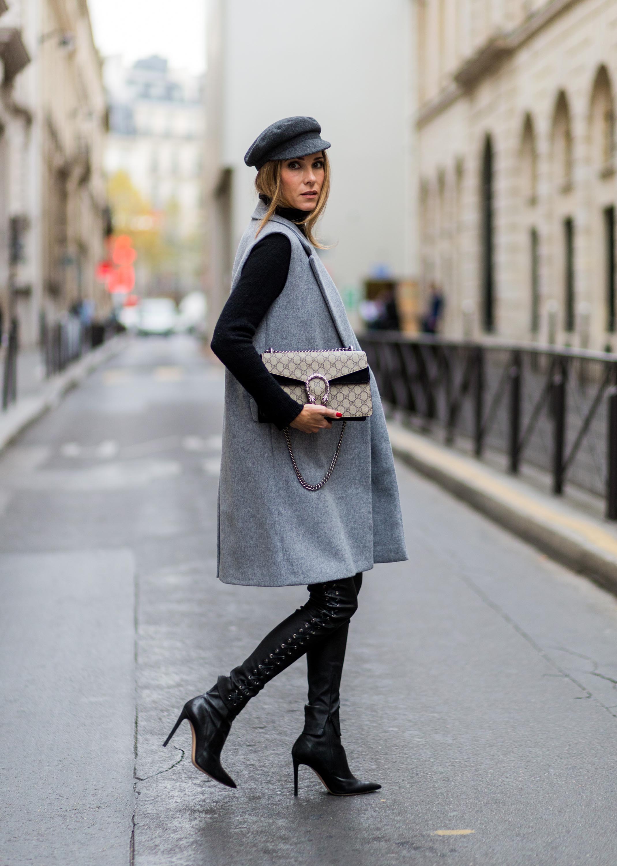 Alexandra Lapp at Paris Fashion Week #2