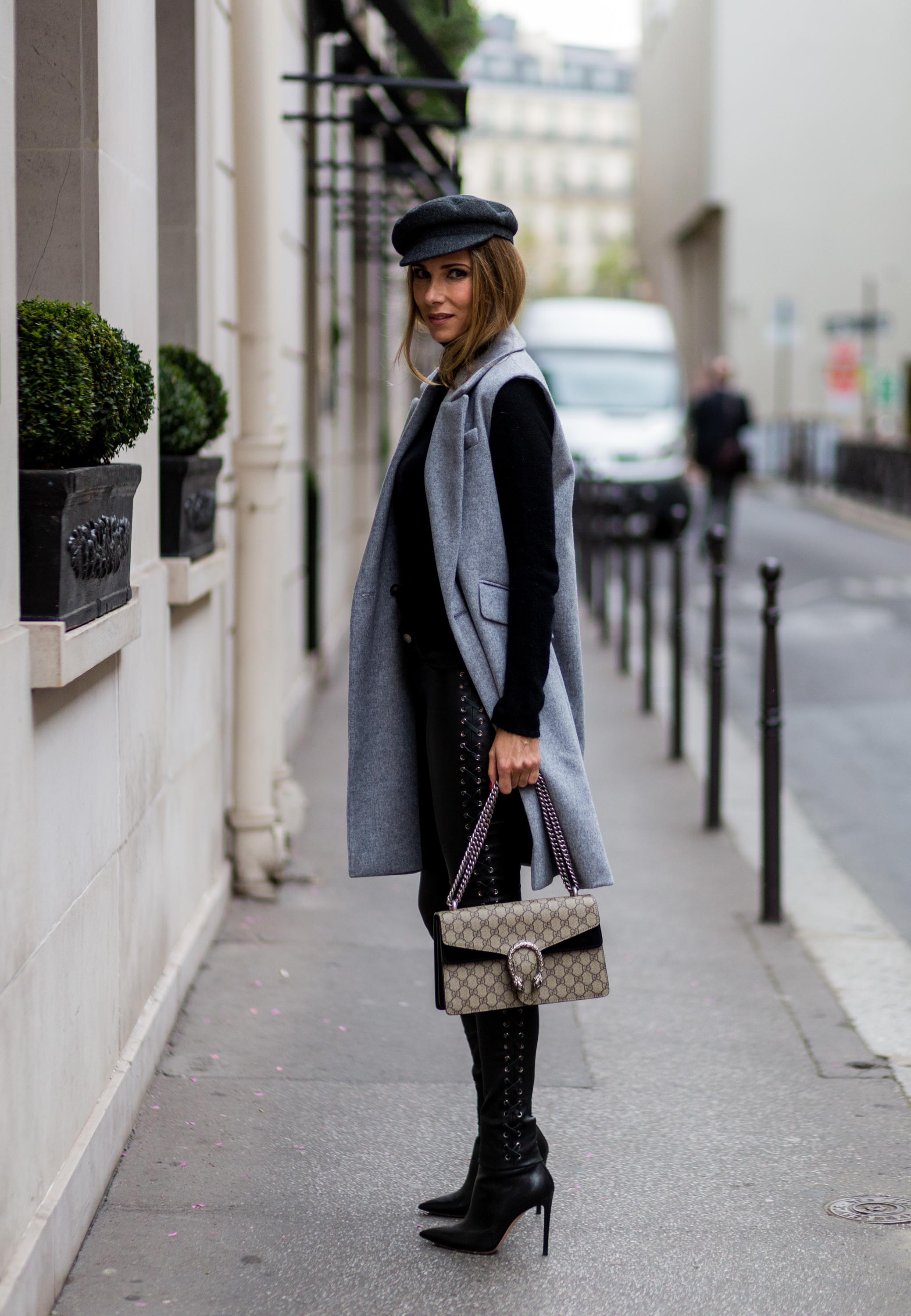 Alexandra Lapp at Paris Fashion Week #2