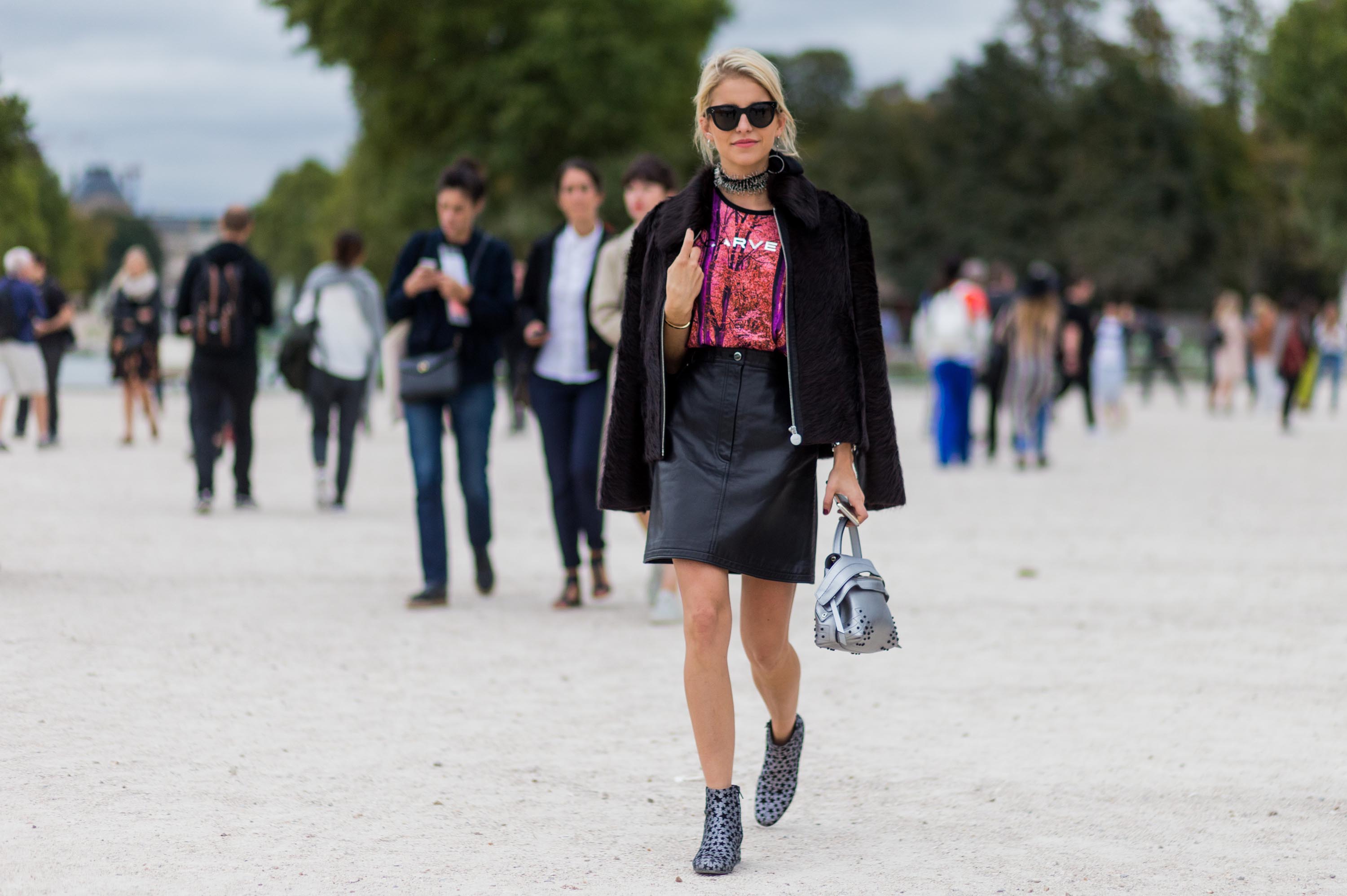 Caroline Daur at Paris Fashion Week