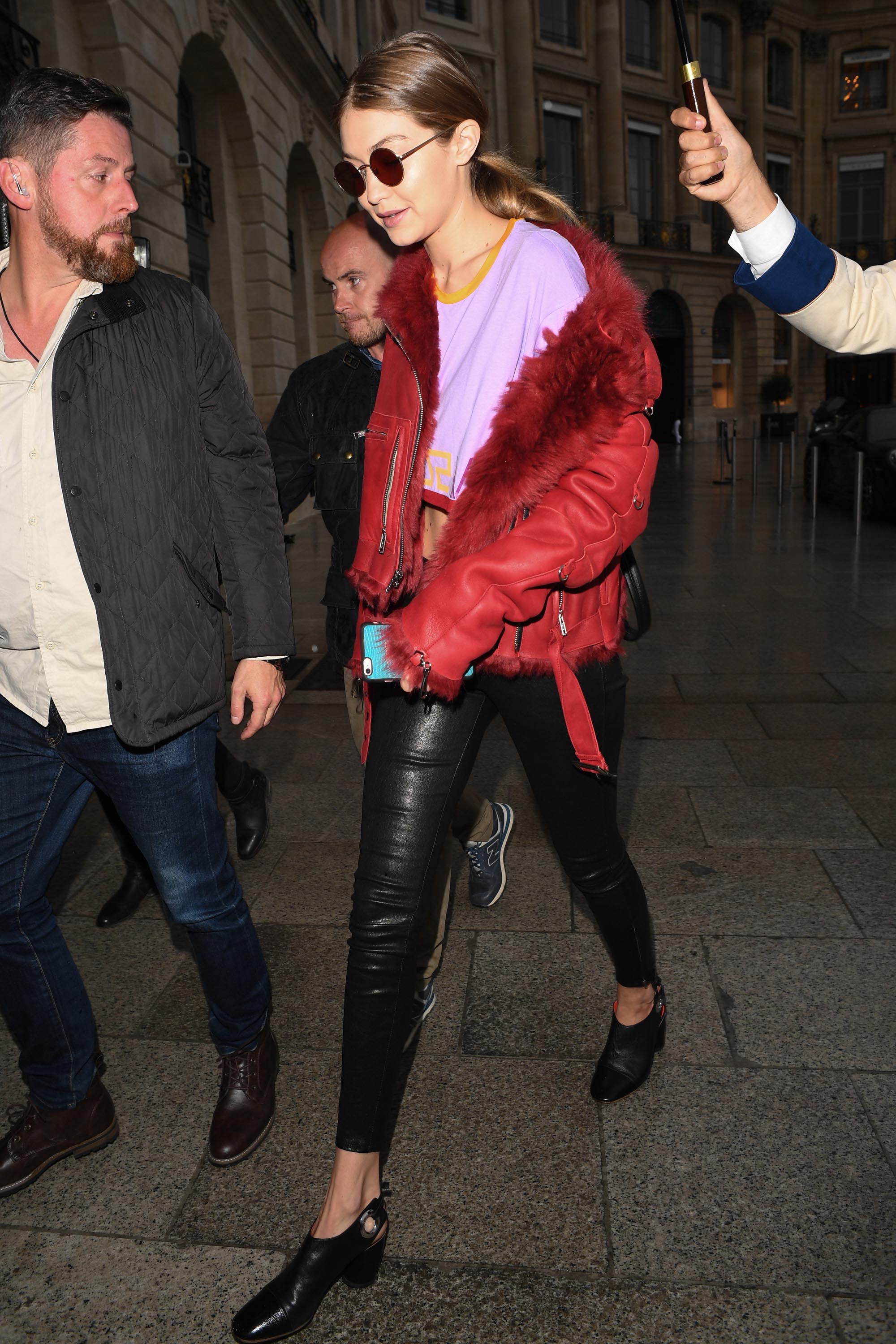 Gigi Hadid out in Paris