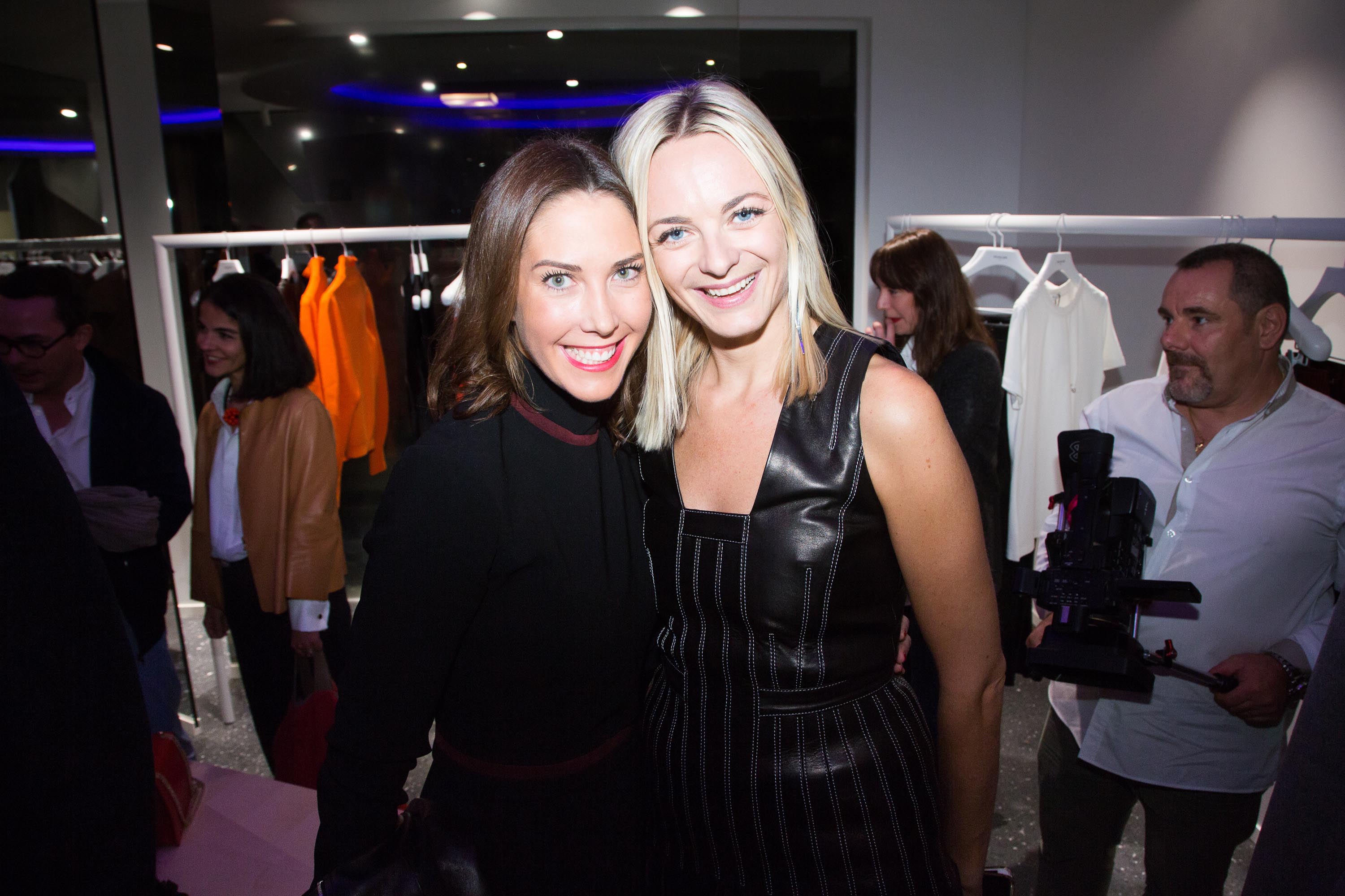 Virginie Courtin Clarins attends the Mugler Paris Store Party