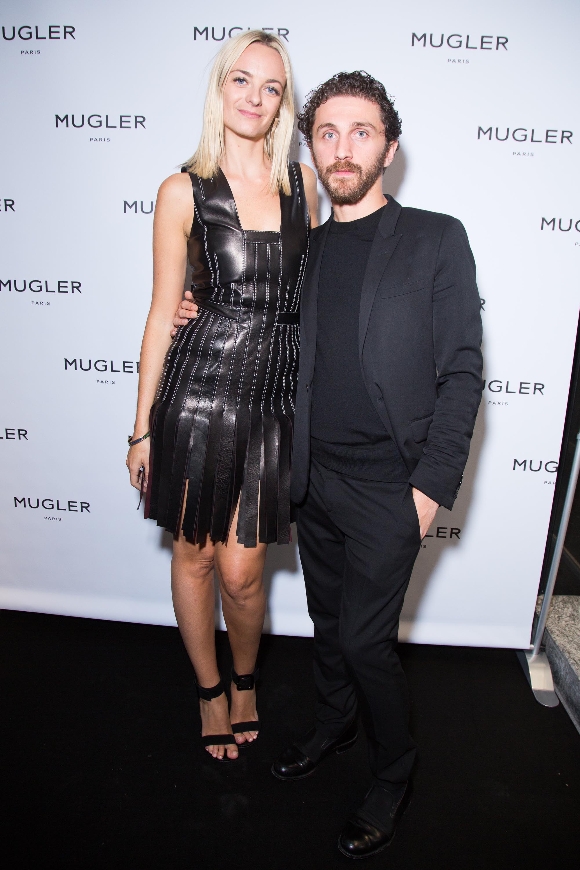 Virginie Courtin Clarins attends the Mugler Paris Store Party