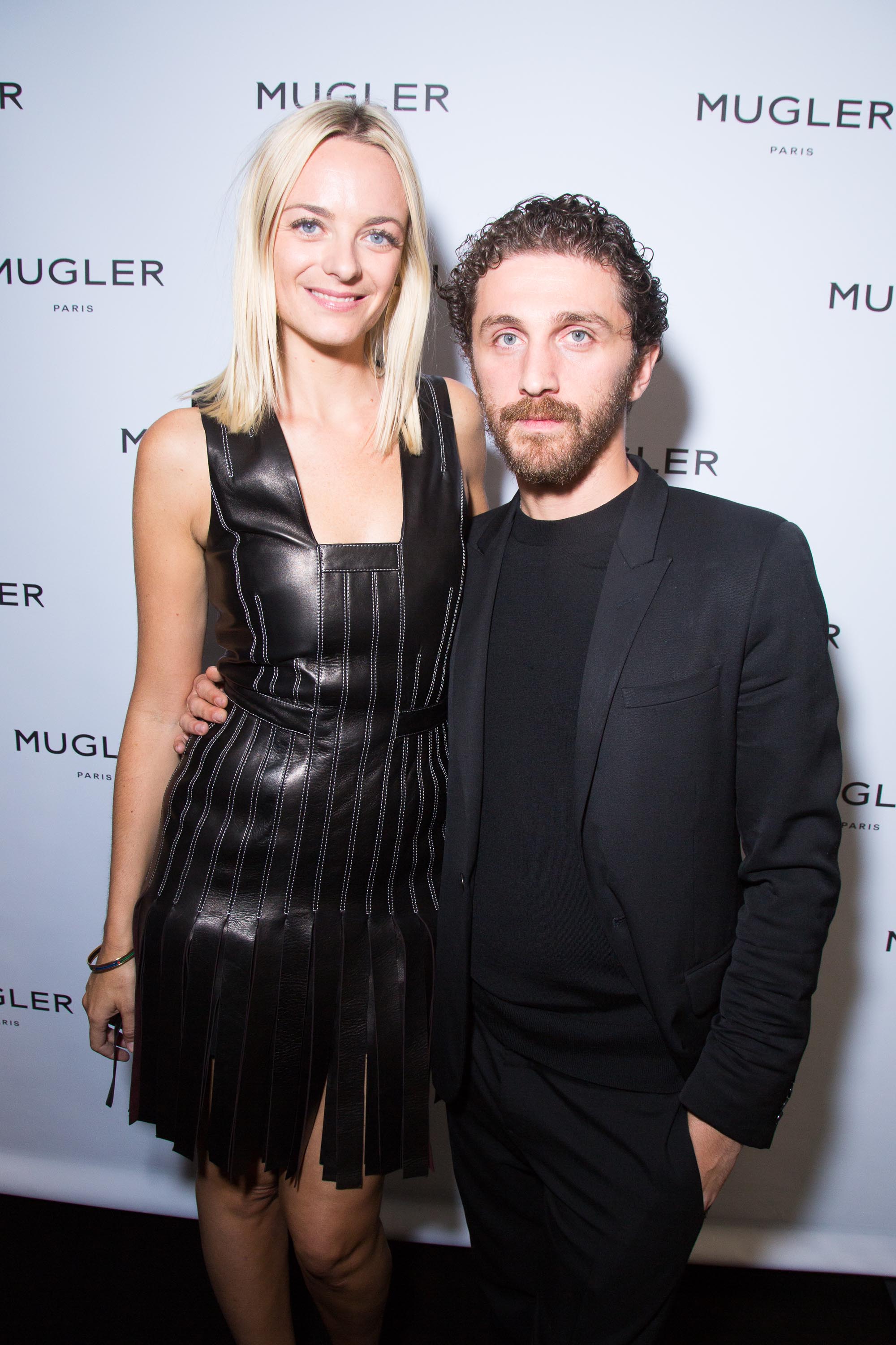 Virginie Courtin Clarins attends the Mugler Paris Store Party
