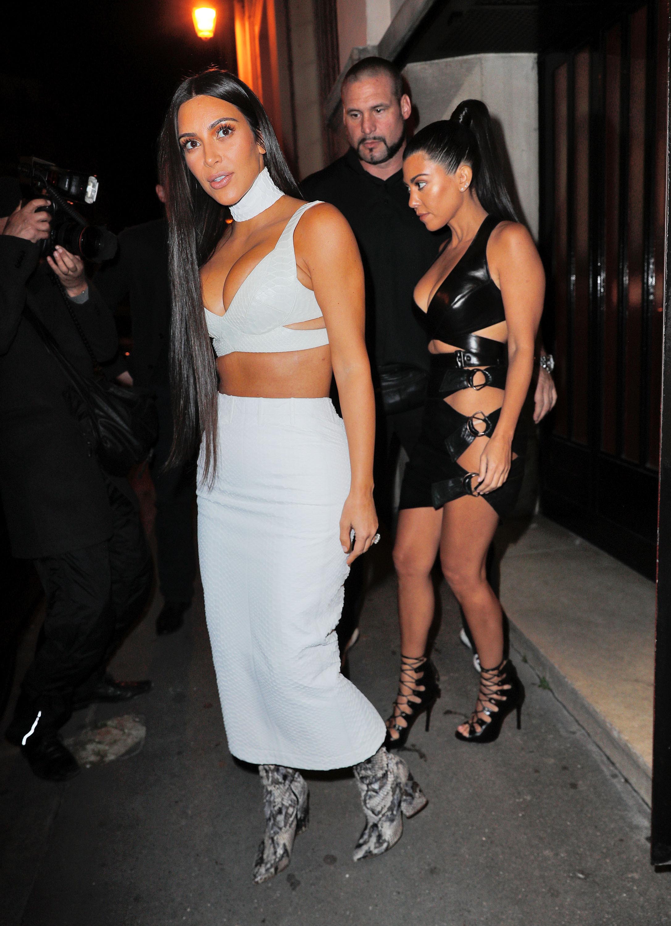 Kourtney Kardashian attends a party for Surface Magazine