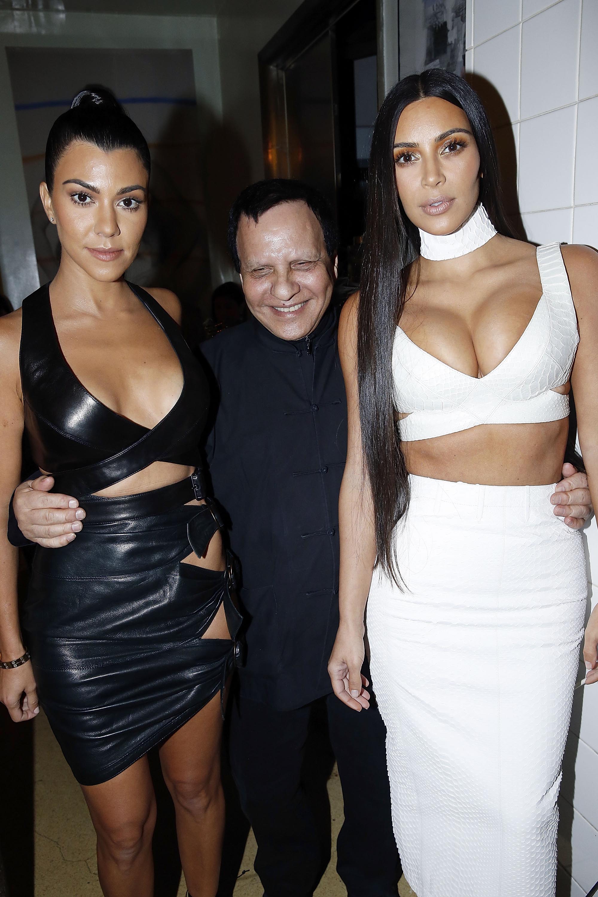 Kourtney Kardashian attends a party for Surface Magazine