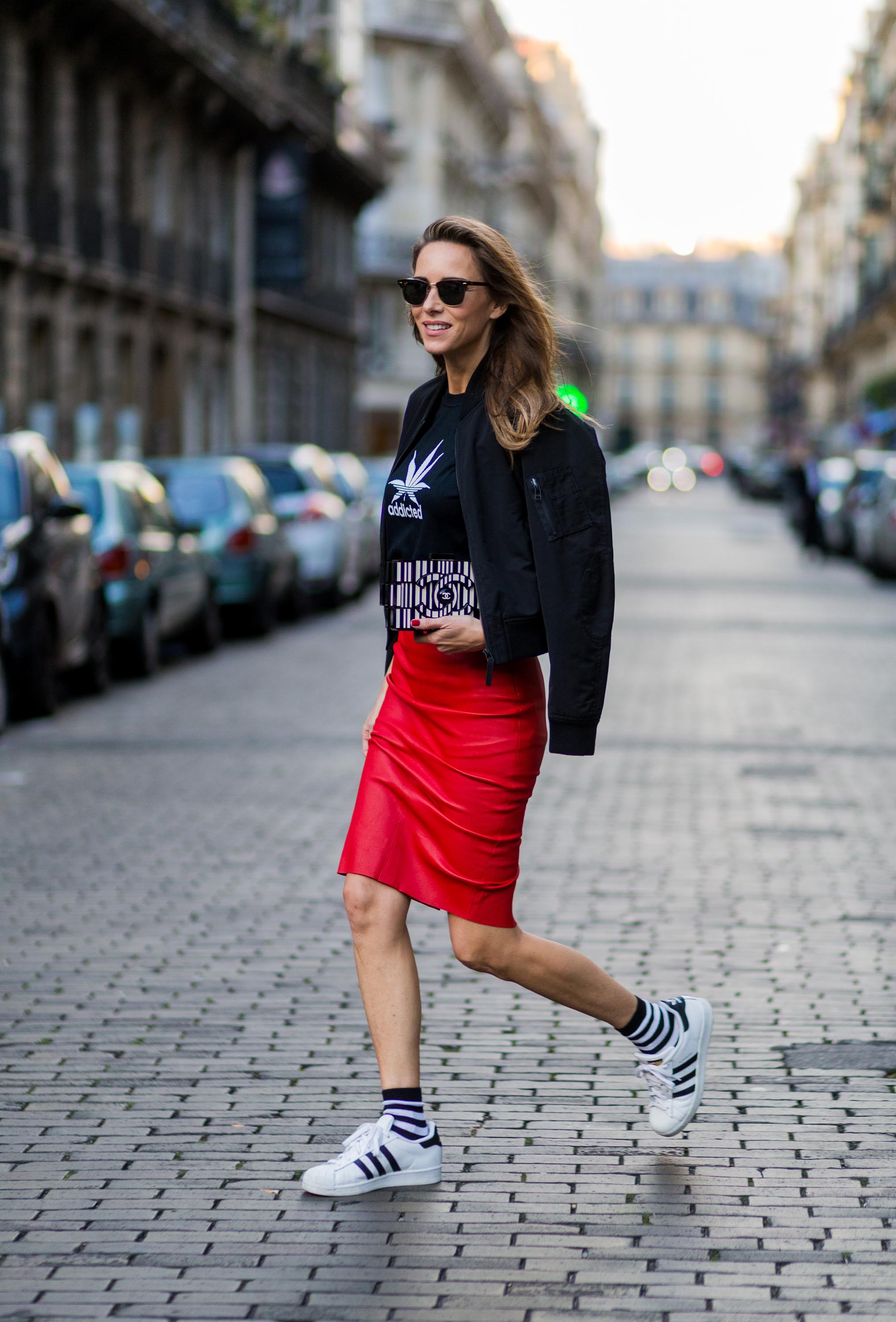 Alexandra Lapp Street Style at Paris Fashion Week Day Six