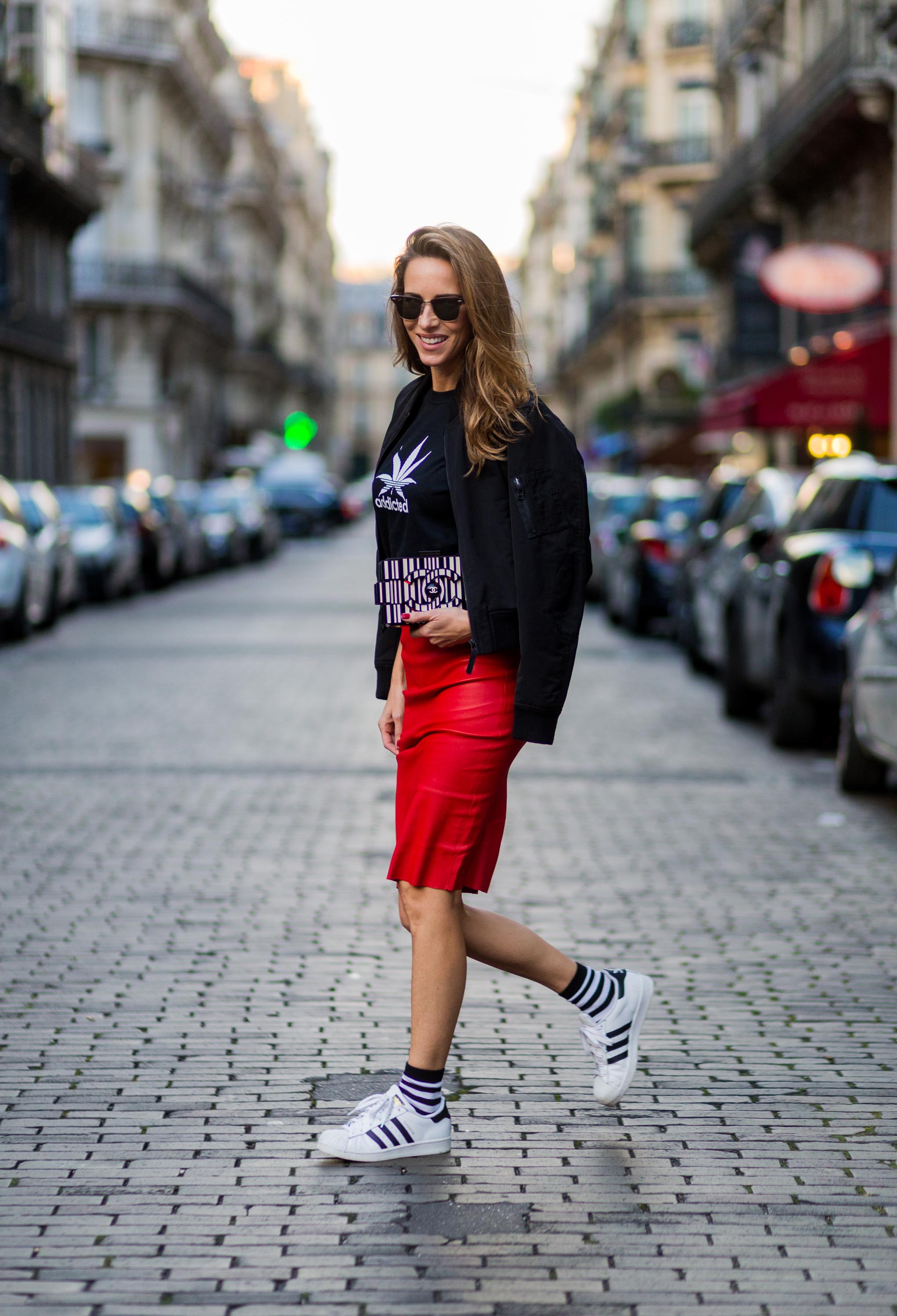 Alexandra Lapp Street Style at Paris Fashion Week Day Six