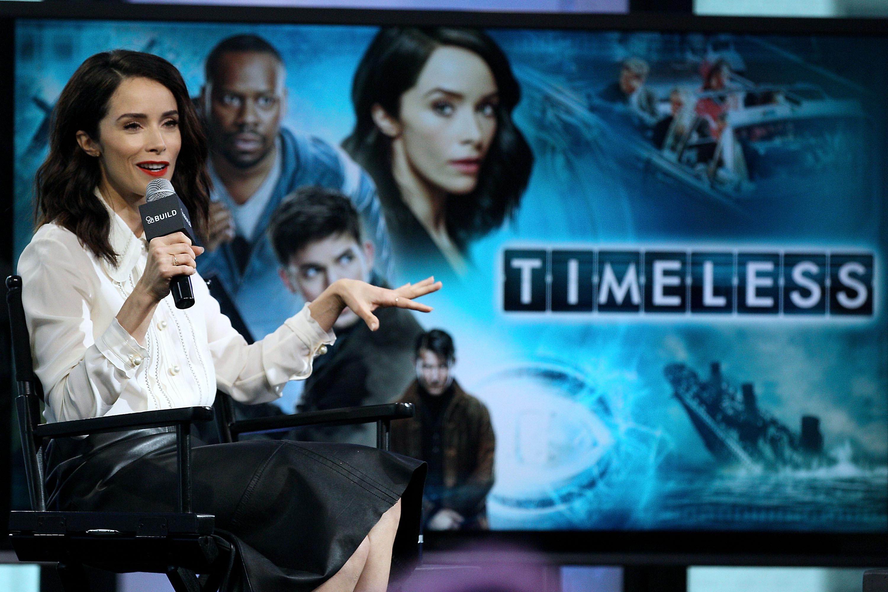 Abigail Spencer discussing Her New Sow Timeless