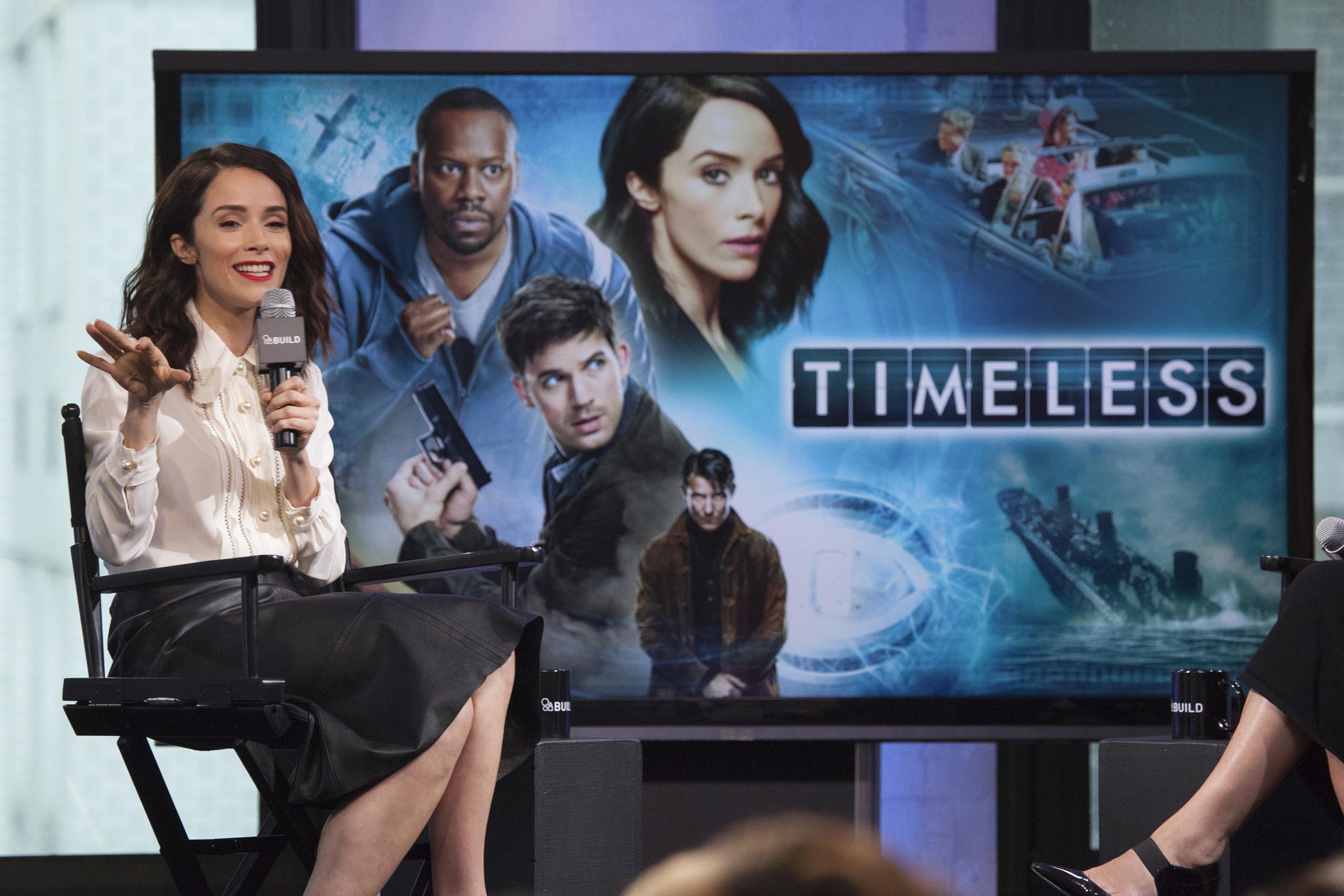 Abigail Spencer discussing Her New Sow Timeless