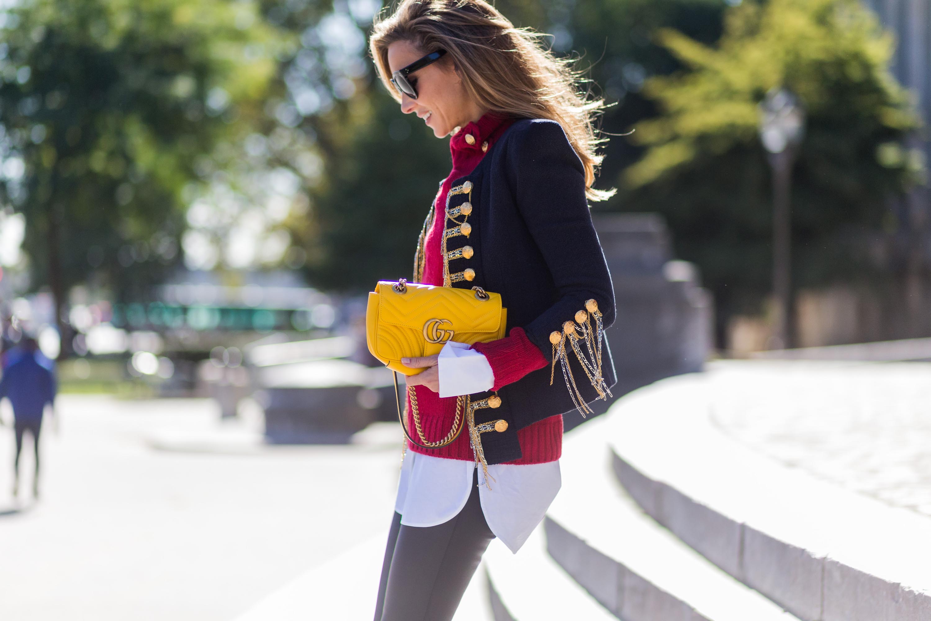 Alexandra Lapp Street Style at Paris Fashion Week