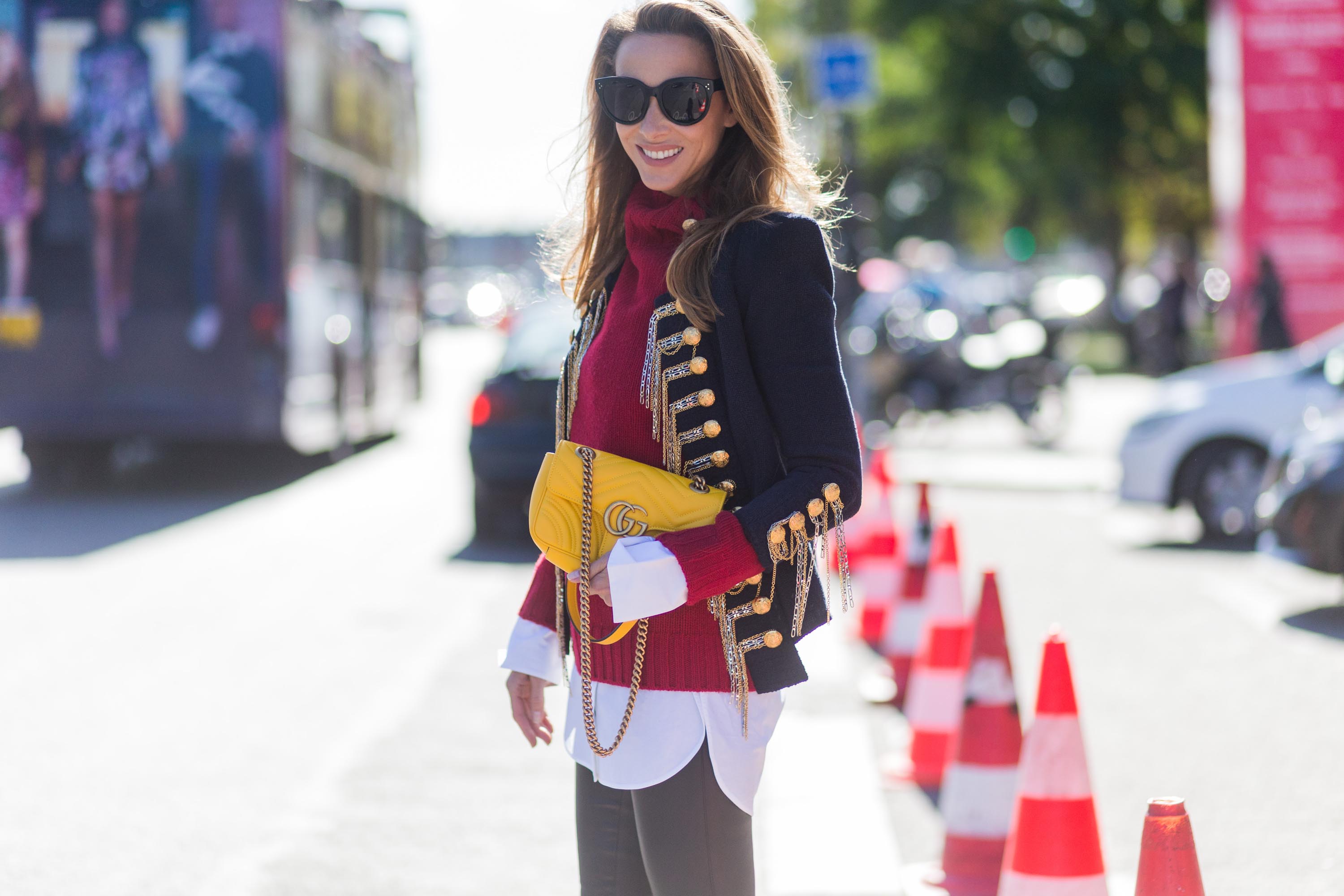 Alexandra Lapp Street Style at Paris Fashion Week