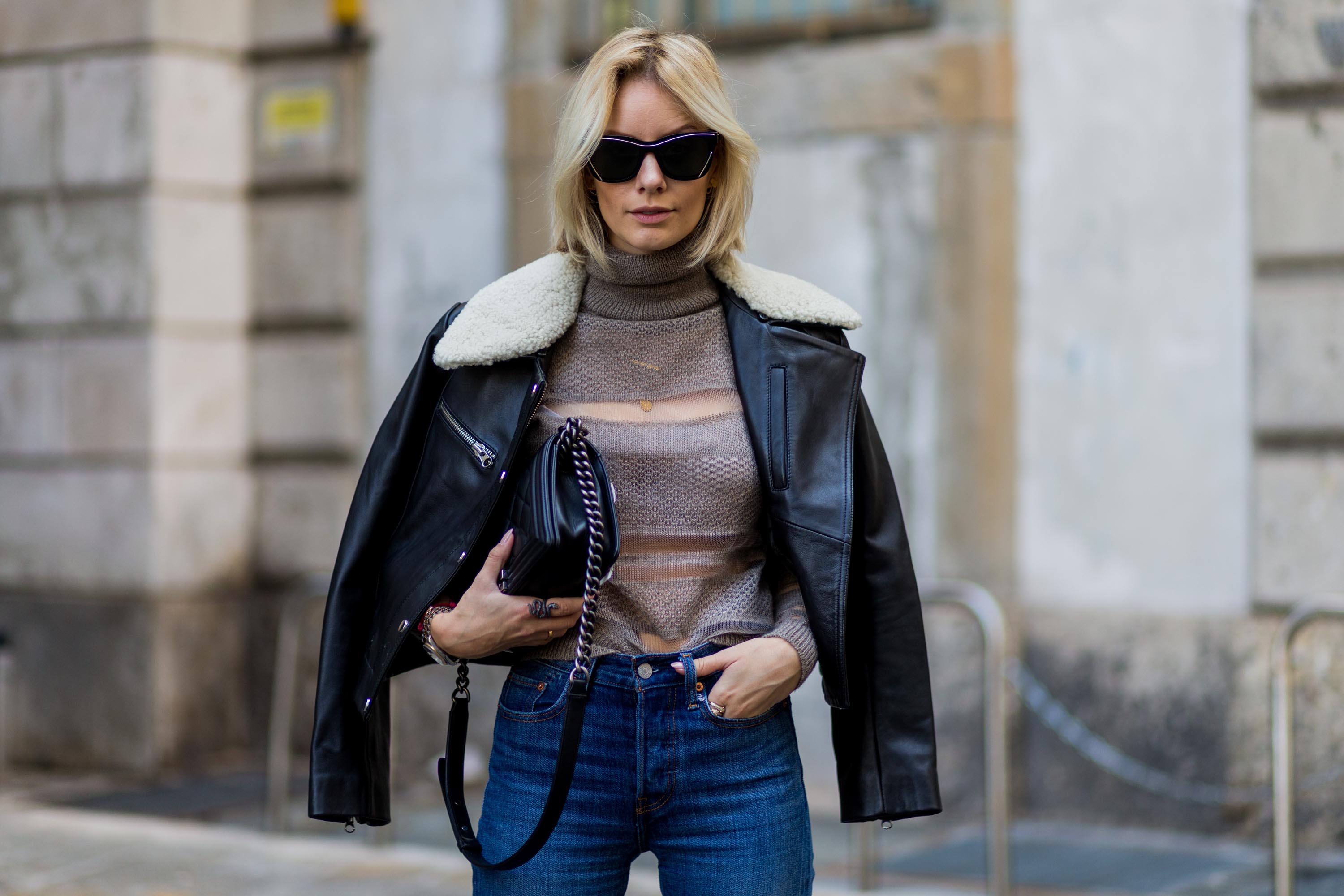 Lisa Hahnbueck Street Style at Paris Fashion Week