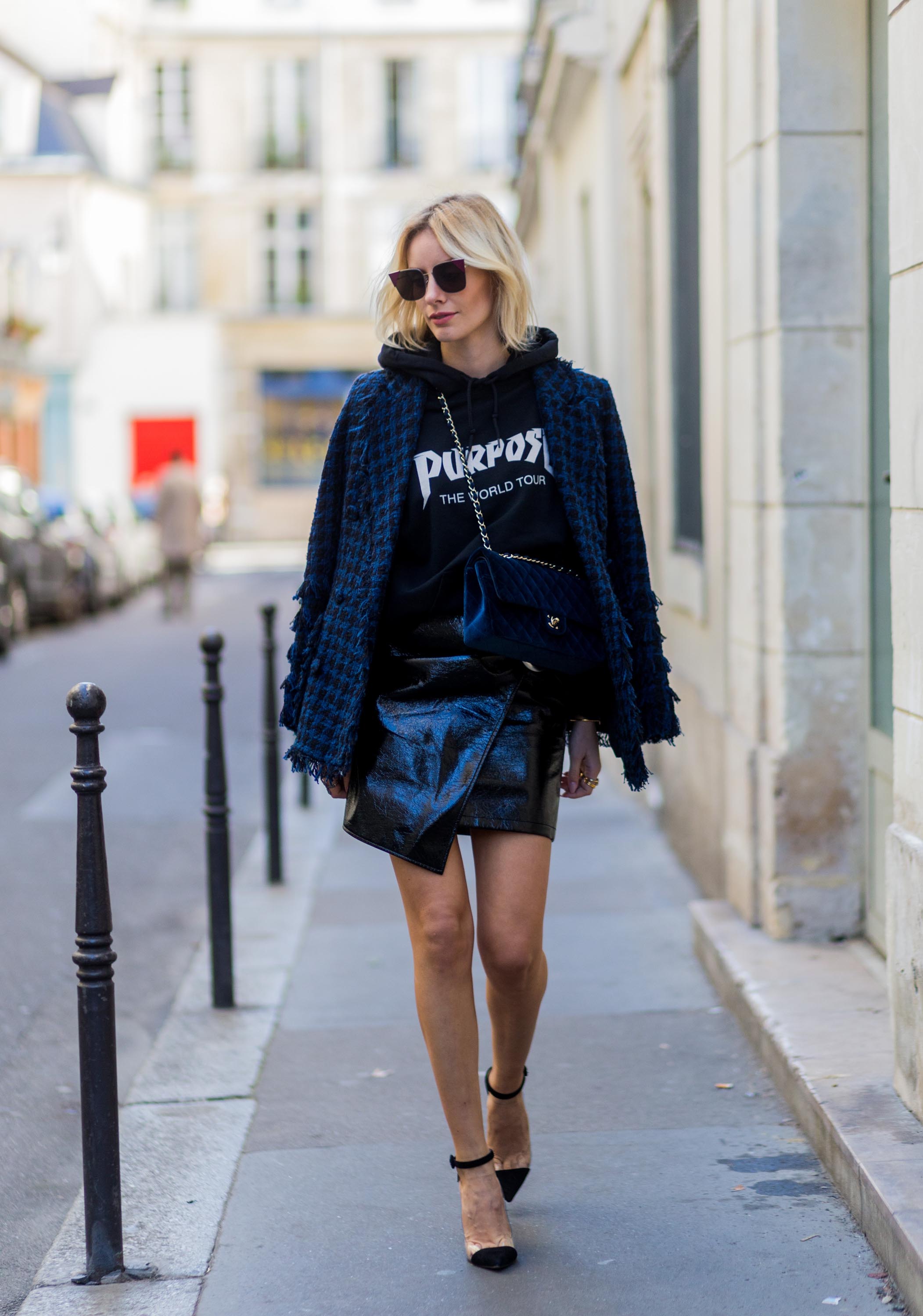 Lisa Hahnbueck Street Style at Paris Fashion Week