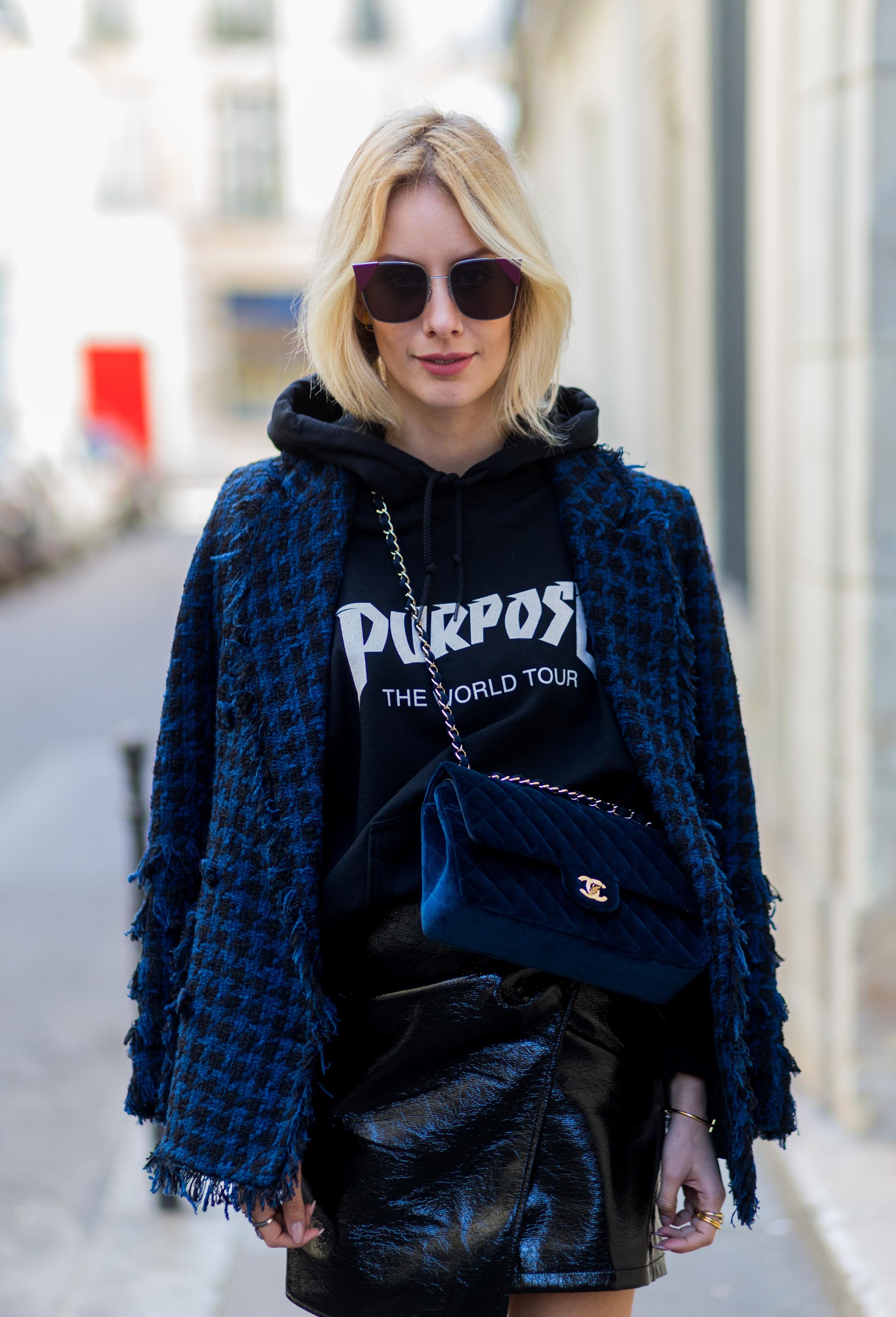 Lisa Hahnbueck Street Style at Paris Fashion Week