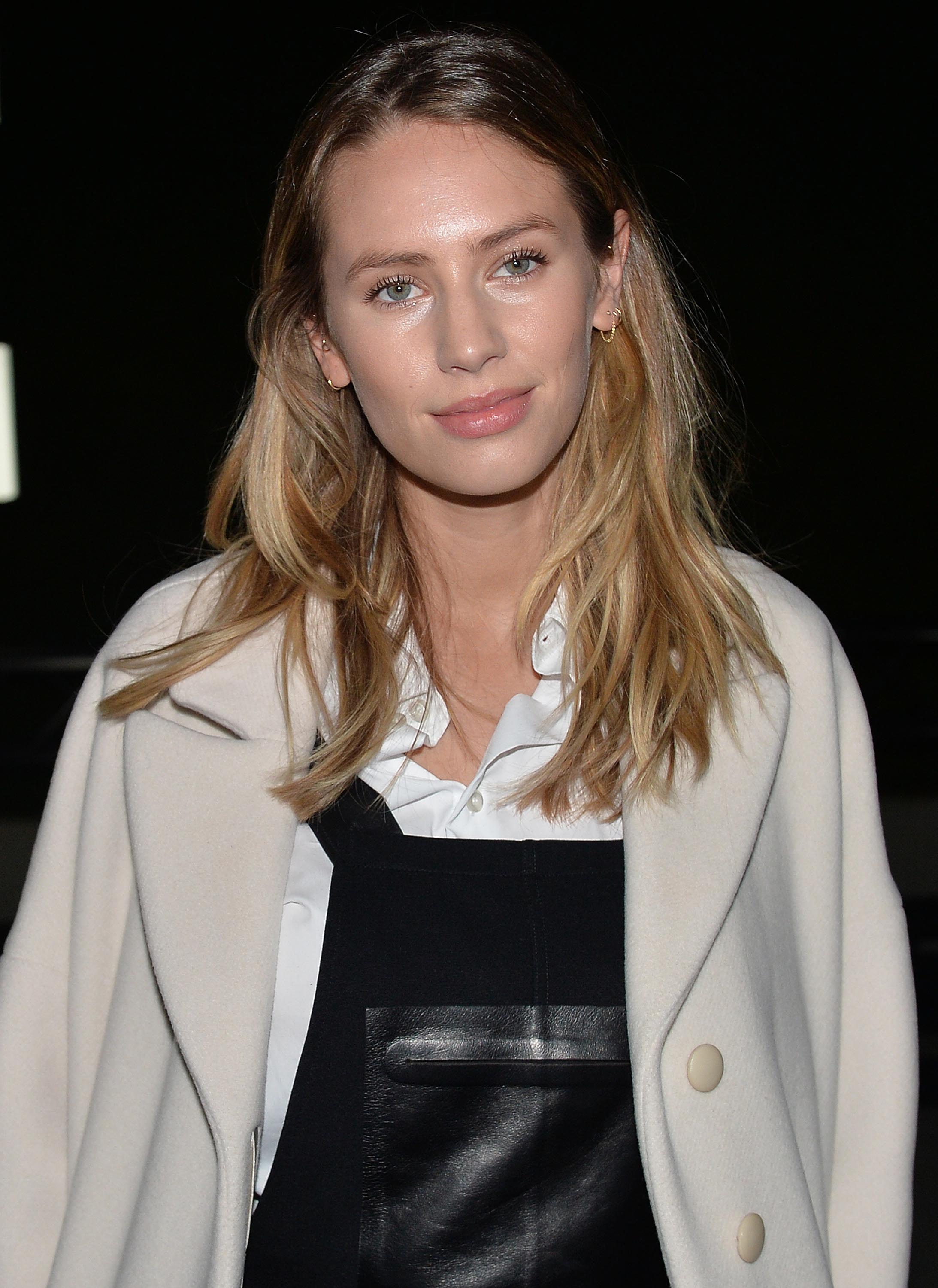 Dylan Frances Penn attends the Emporio Armani Show