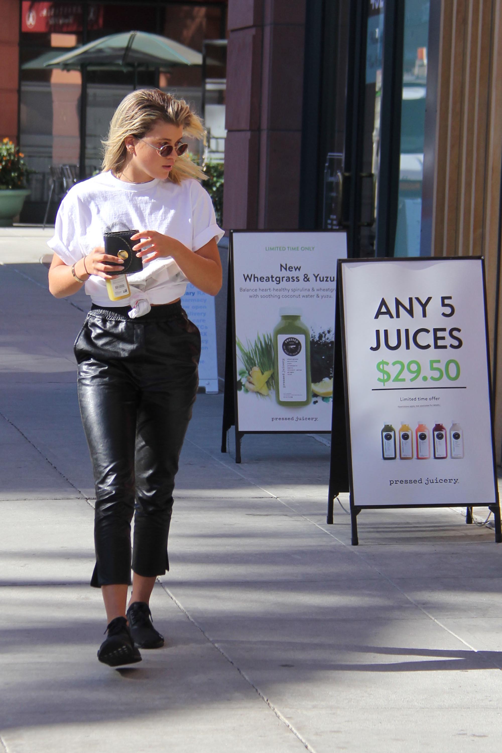 Sofia Richie out in Beverly Hills