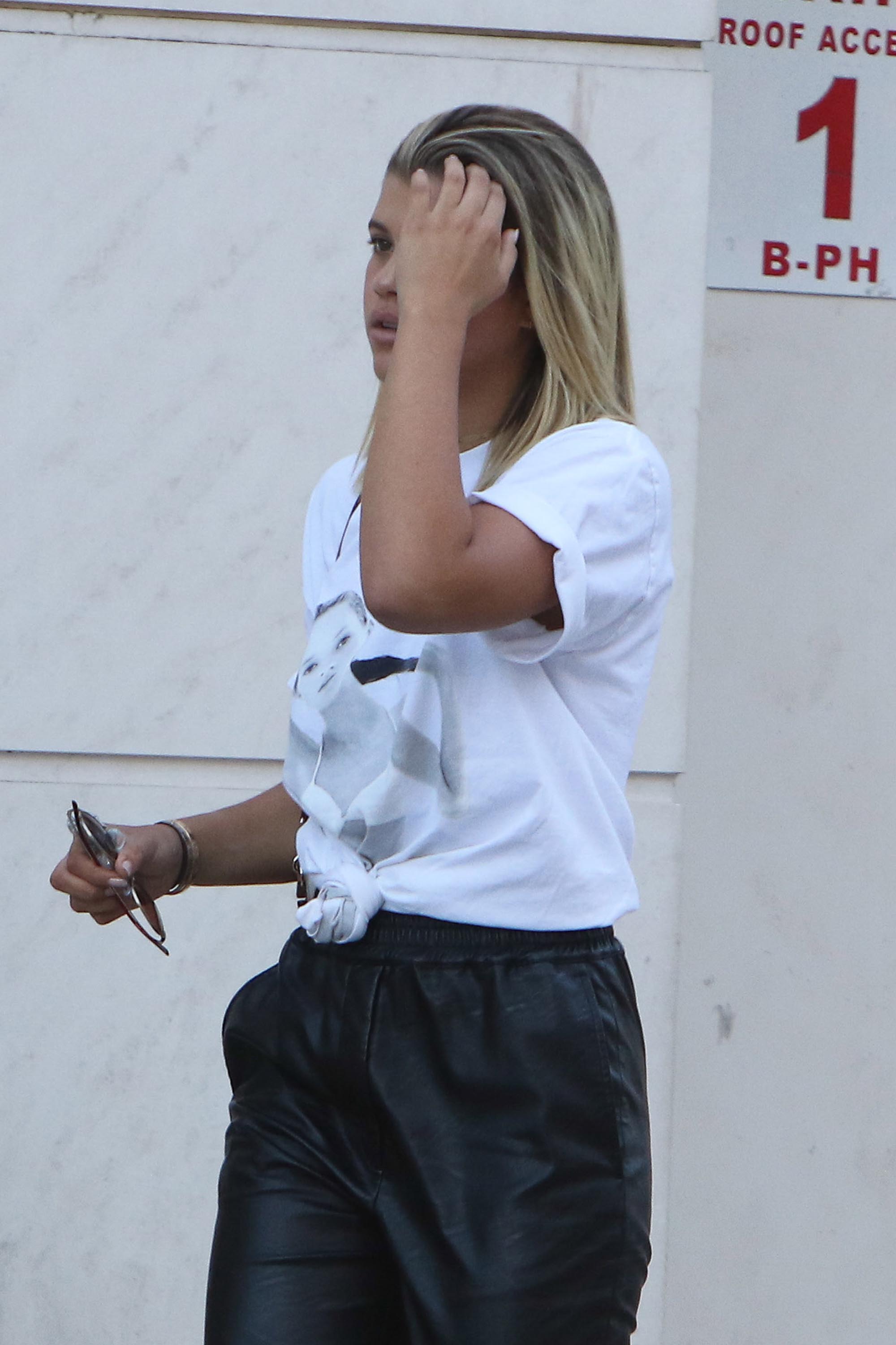 Sofia Richie out in Beverly Hills