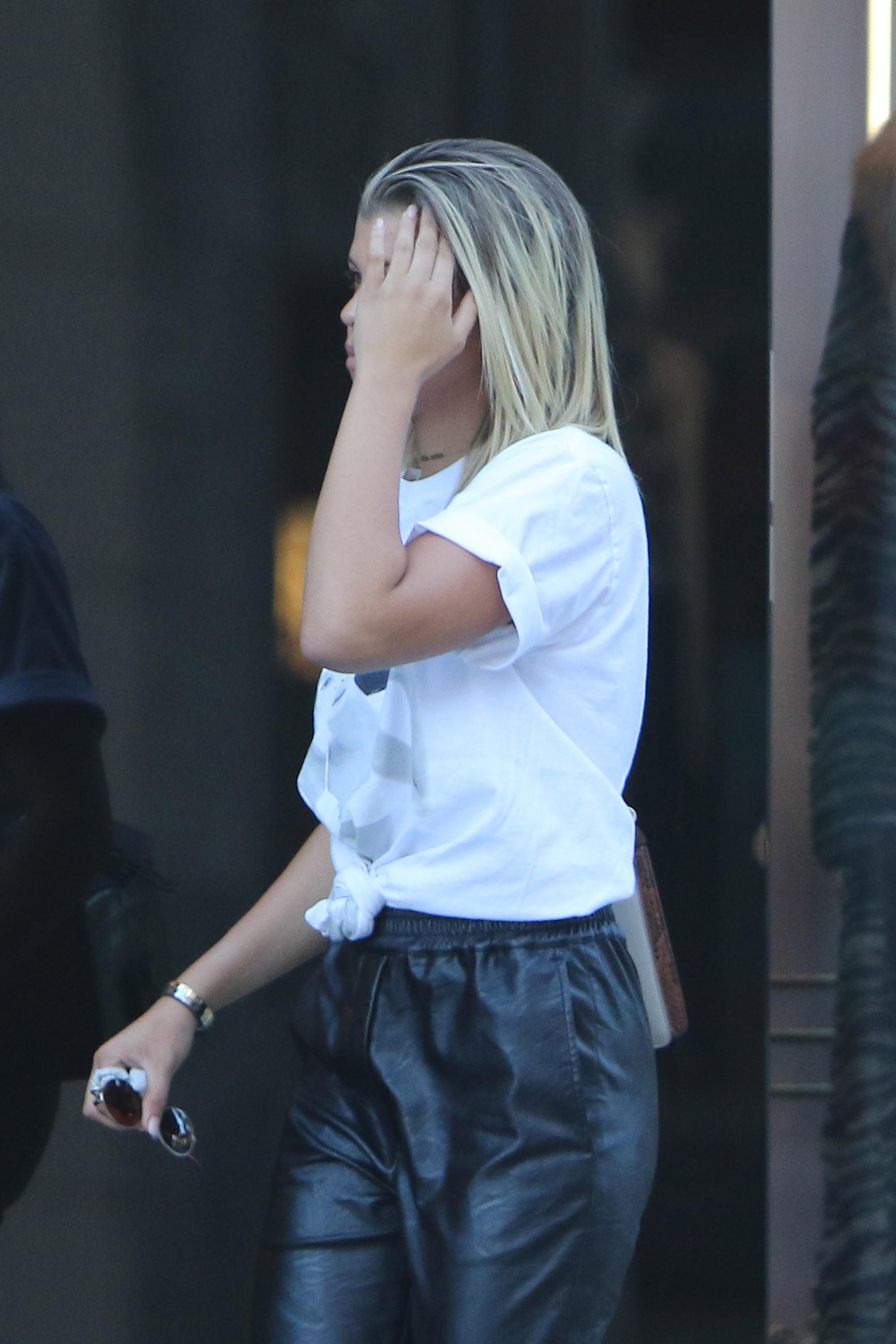 Sofia Richie out in Beverly Hills