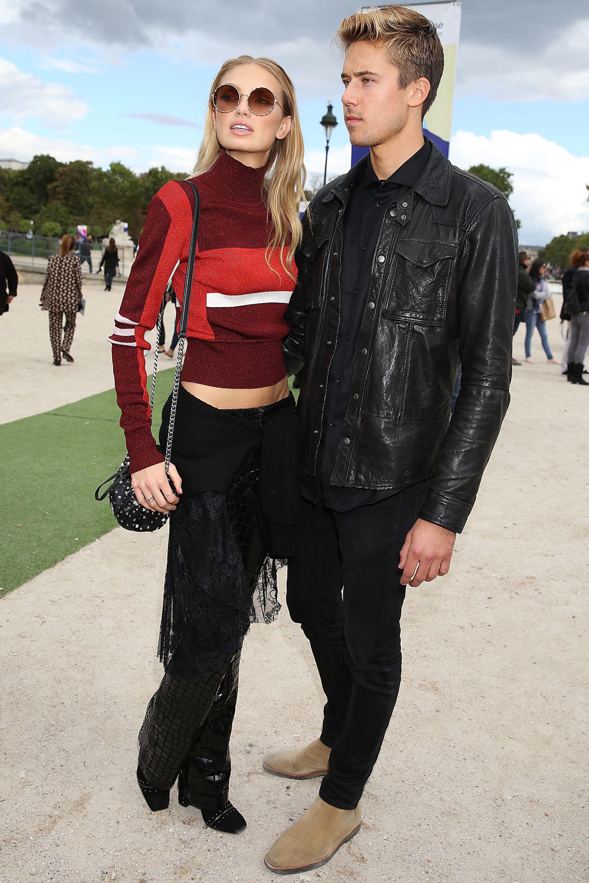 Romee Strijd attends Elie Saab S/S 2017 Womenswear Fashion Show