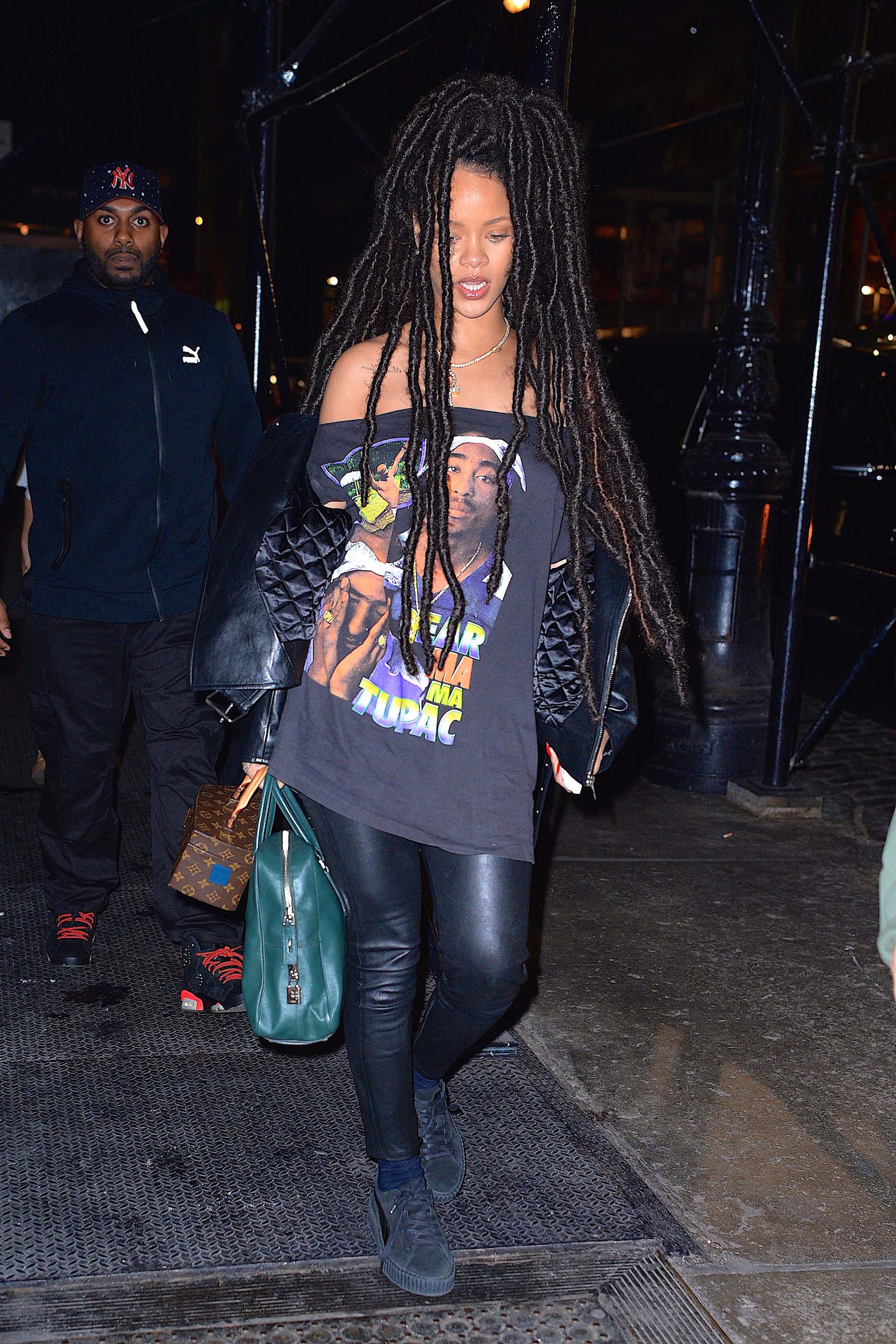 Rihanna seen out and about in SoHo