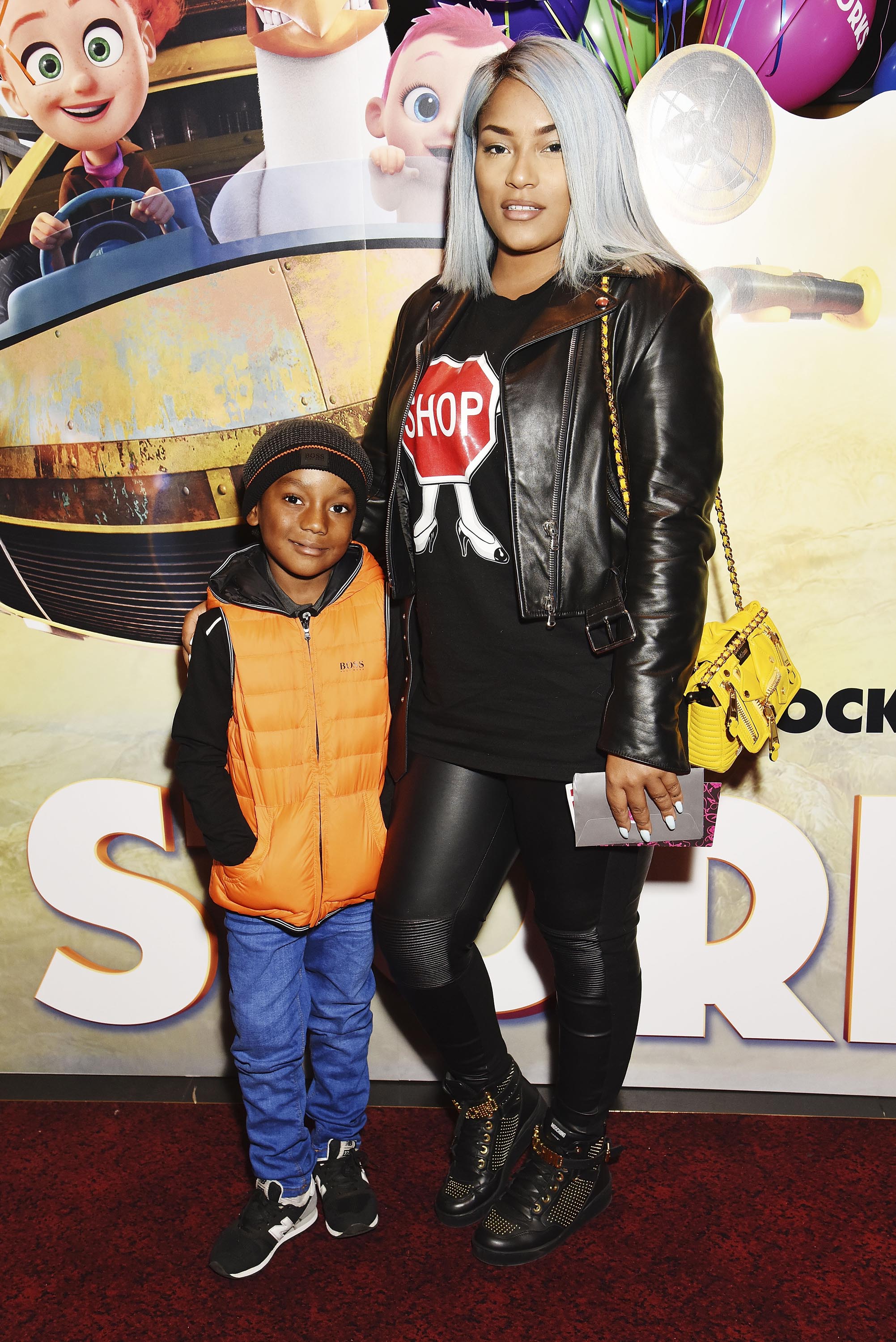 Stefflon Don attends a multimedia screening of Storks