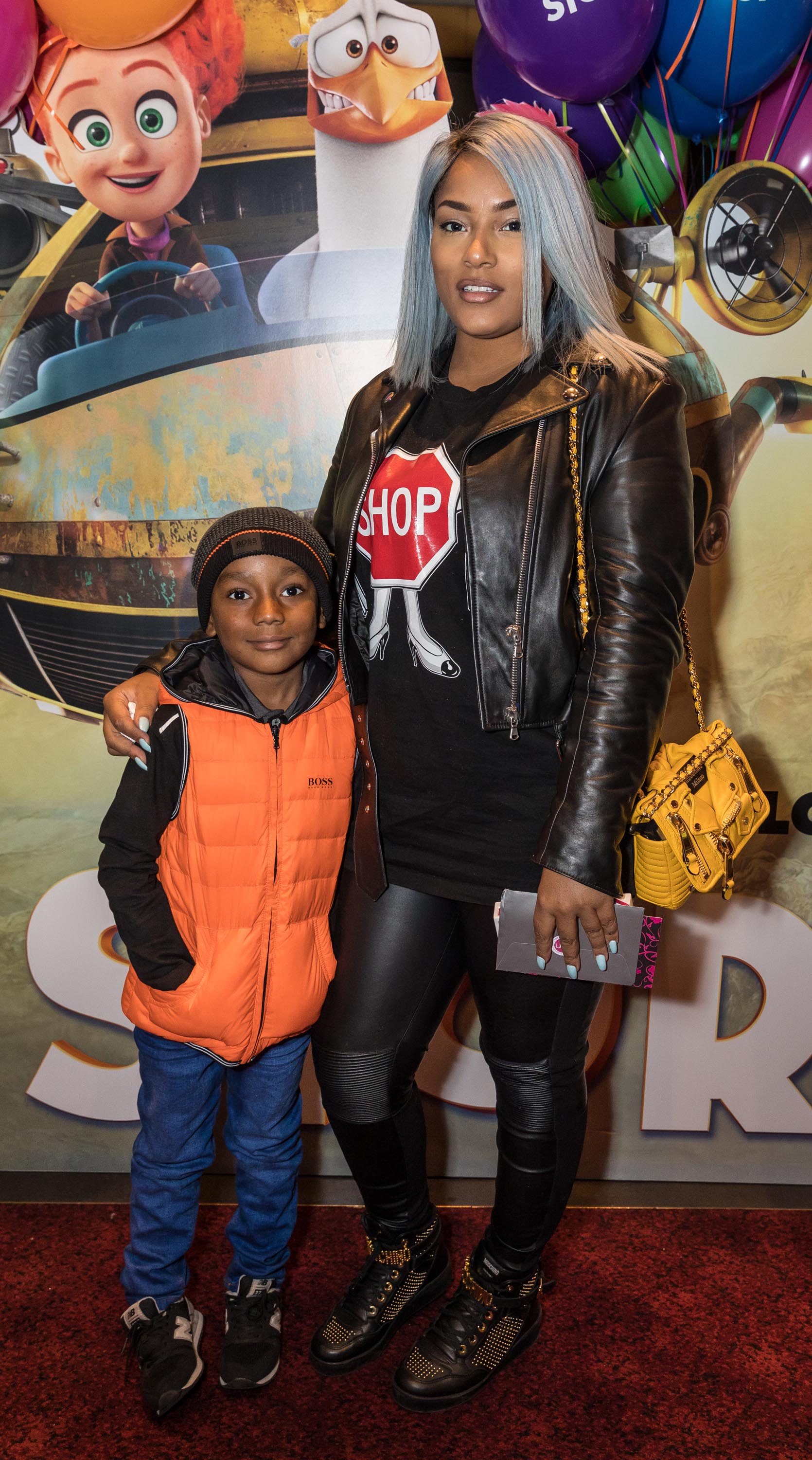 Stefflon Don attends a multimedia screening of Storks