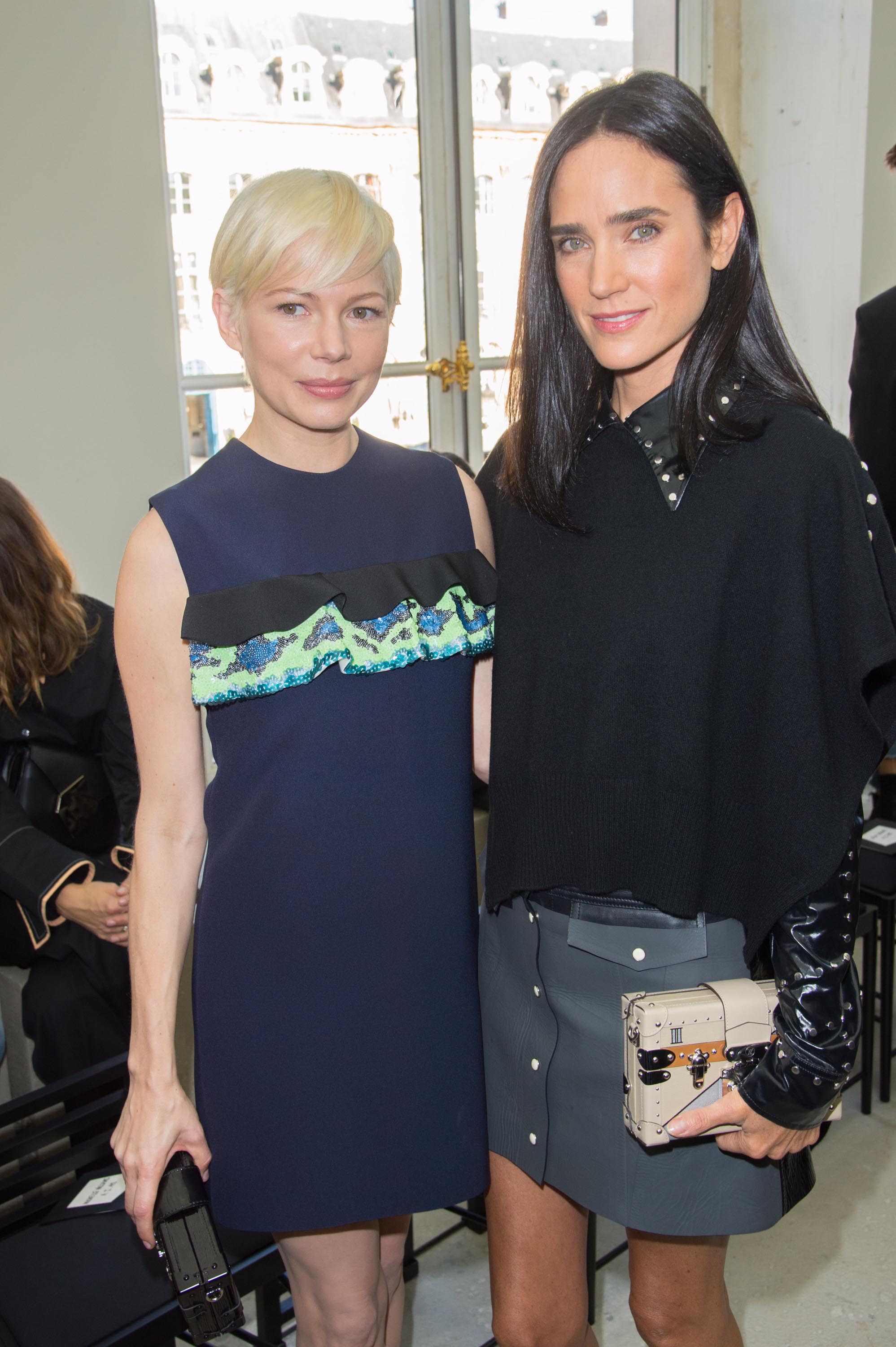 Jennifer Connelly attends the Louis Vuitton show