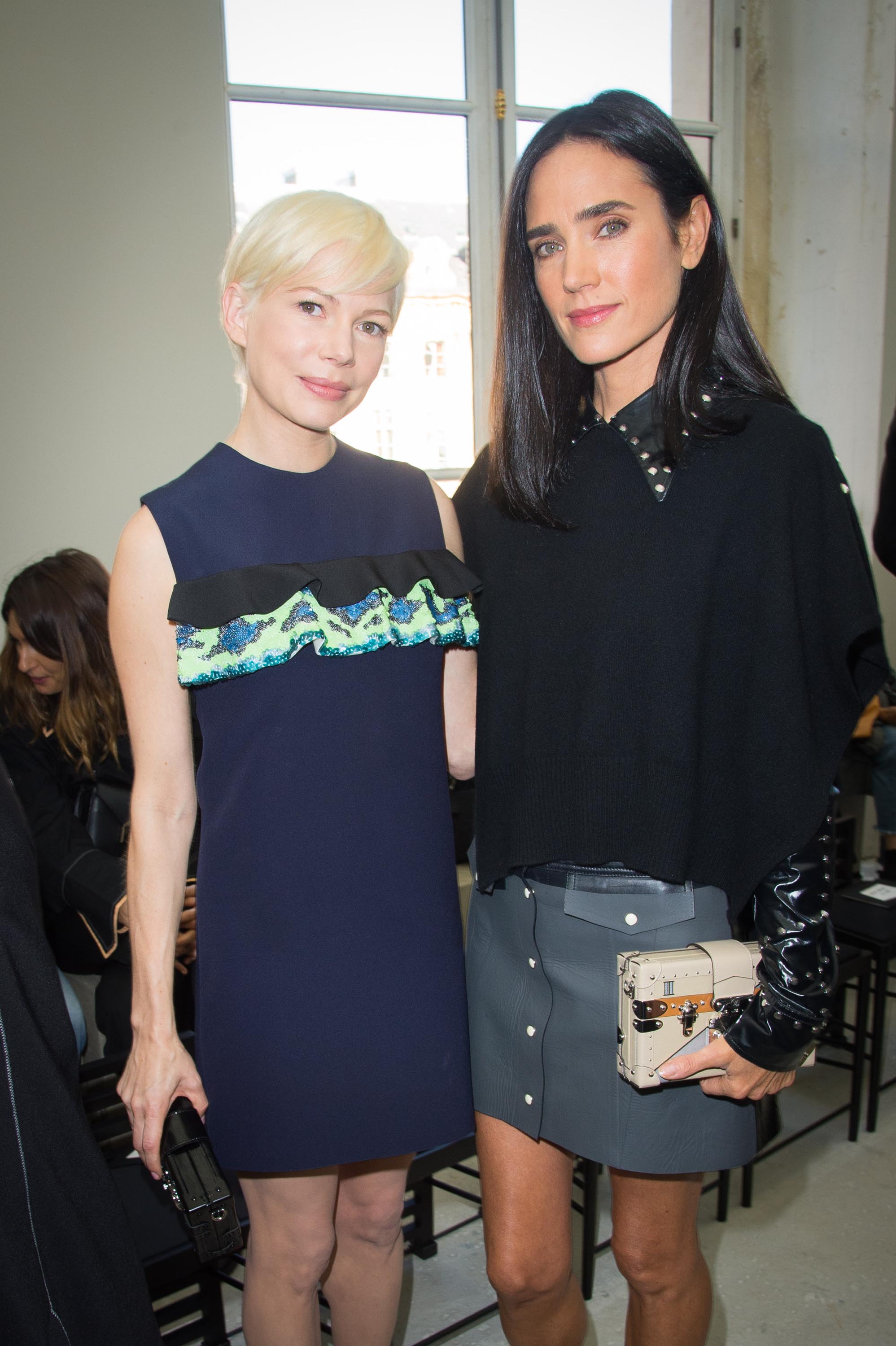 Jennifer Connelly attends the Louis Vuitton show