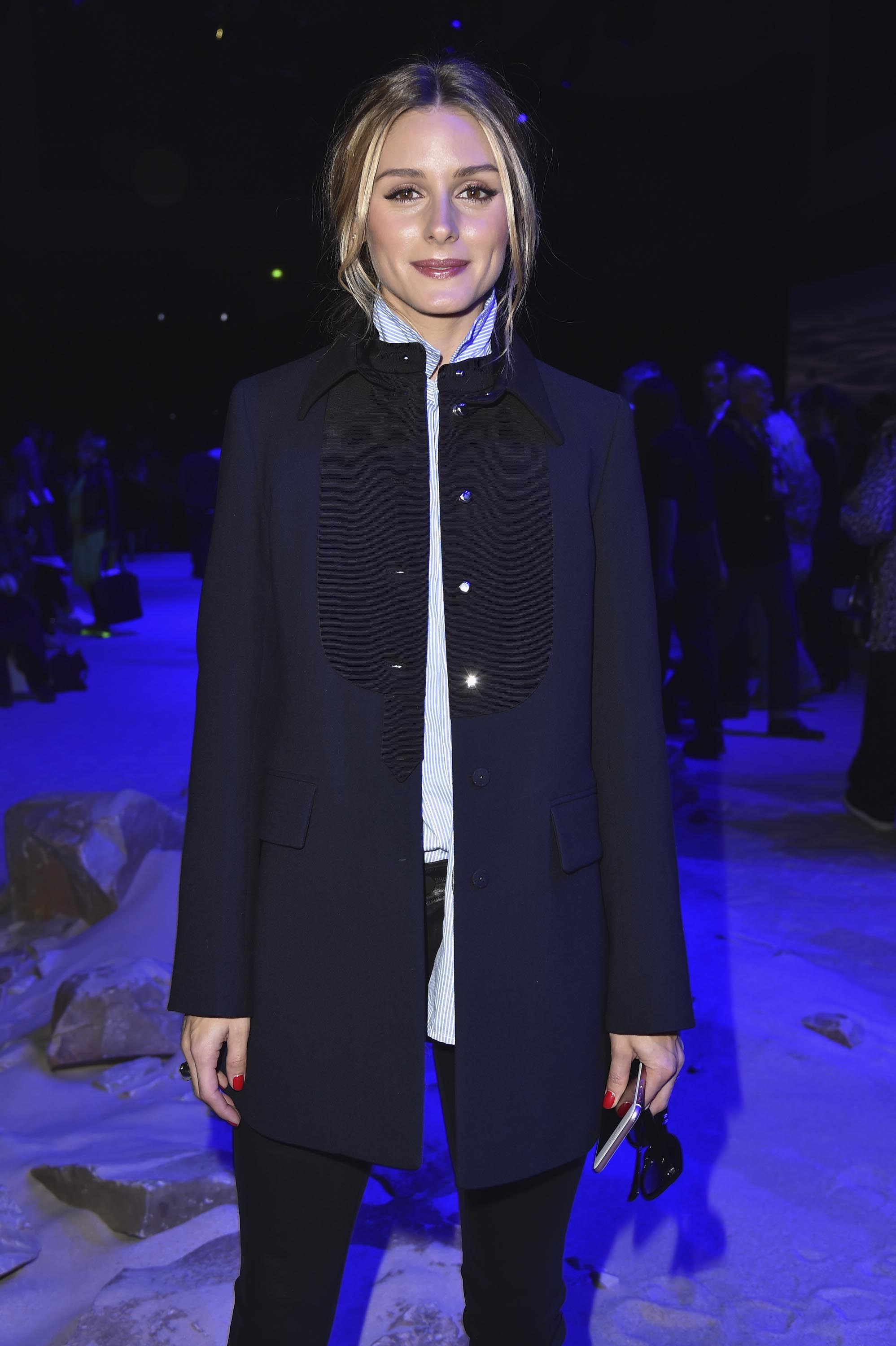 Olivia Palermo at the Moncler Gamme Rouge show