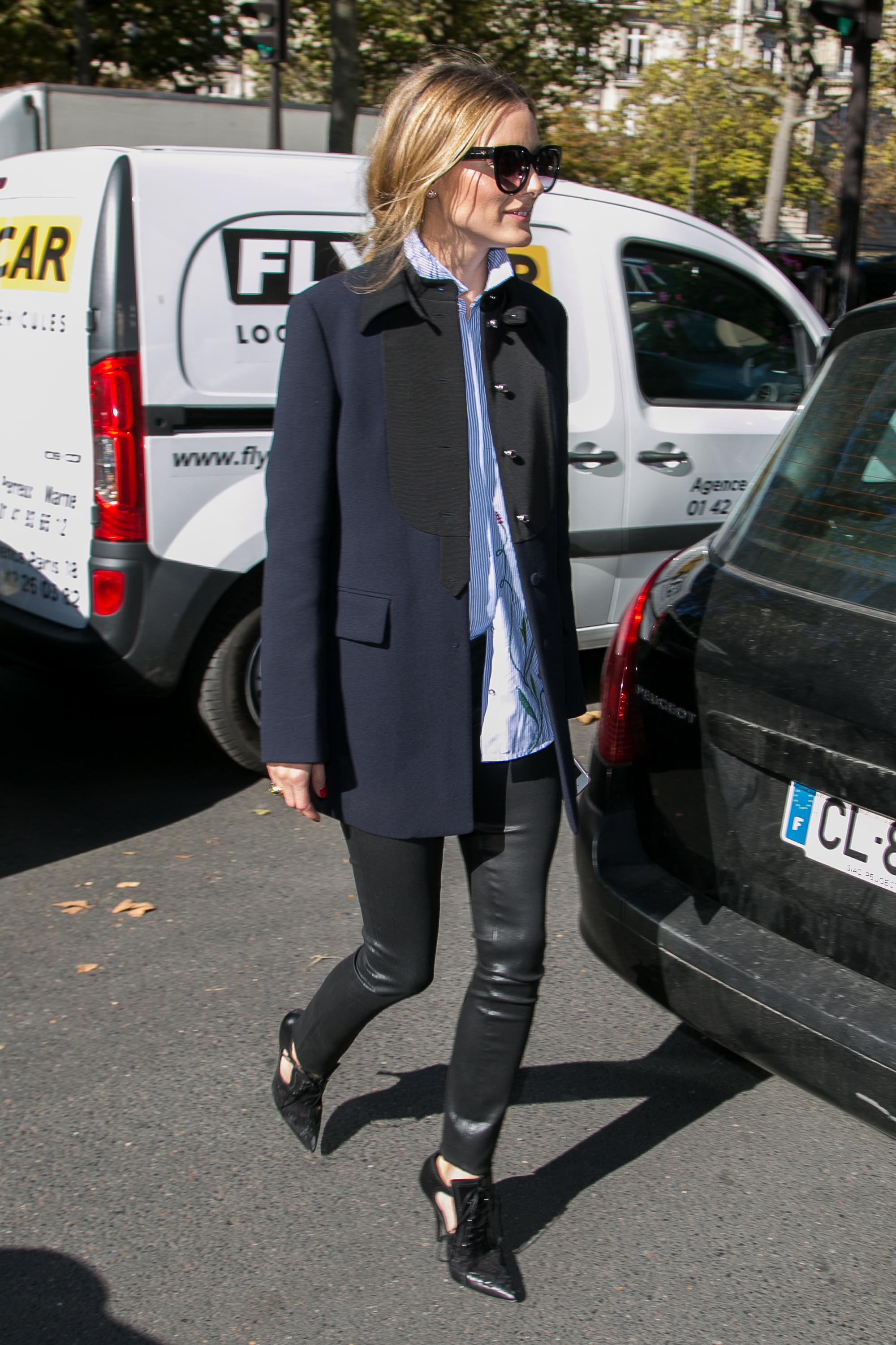 Olivia Palermo at the Moncler Gamme Rouge show