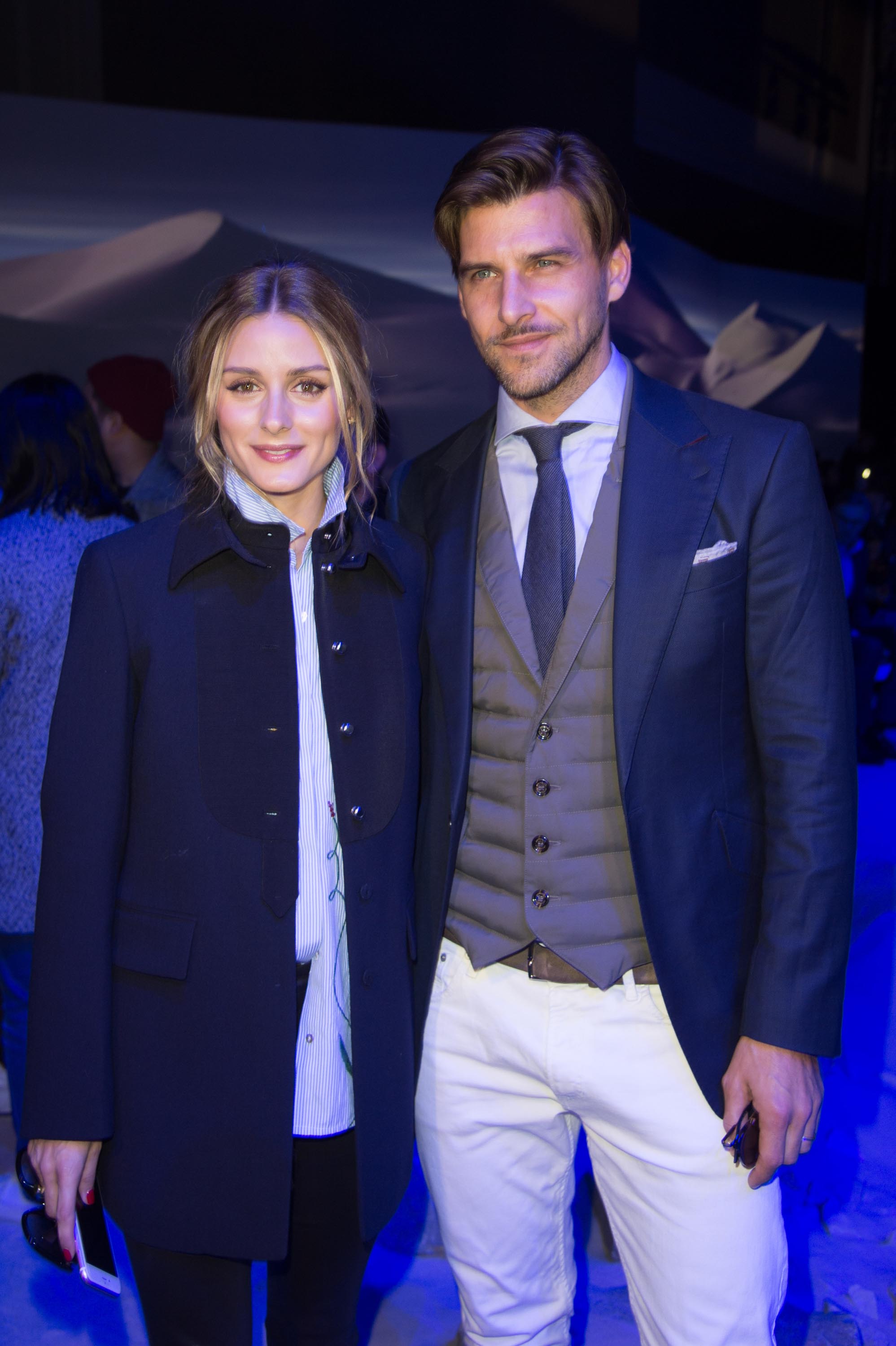 Olivia Palermo at the Moncler Gamme Rouge show