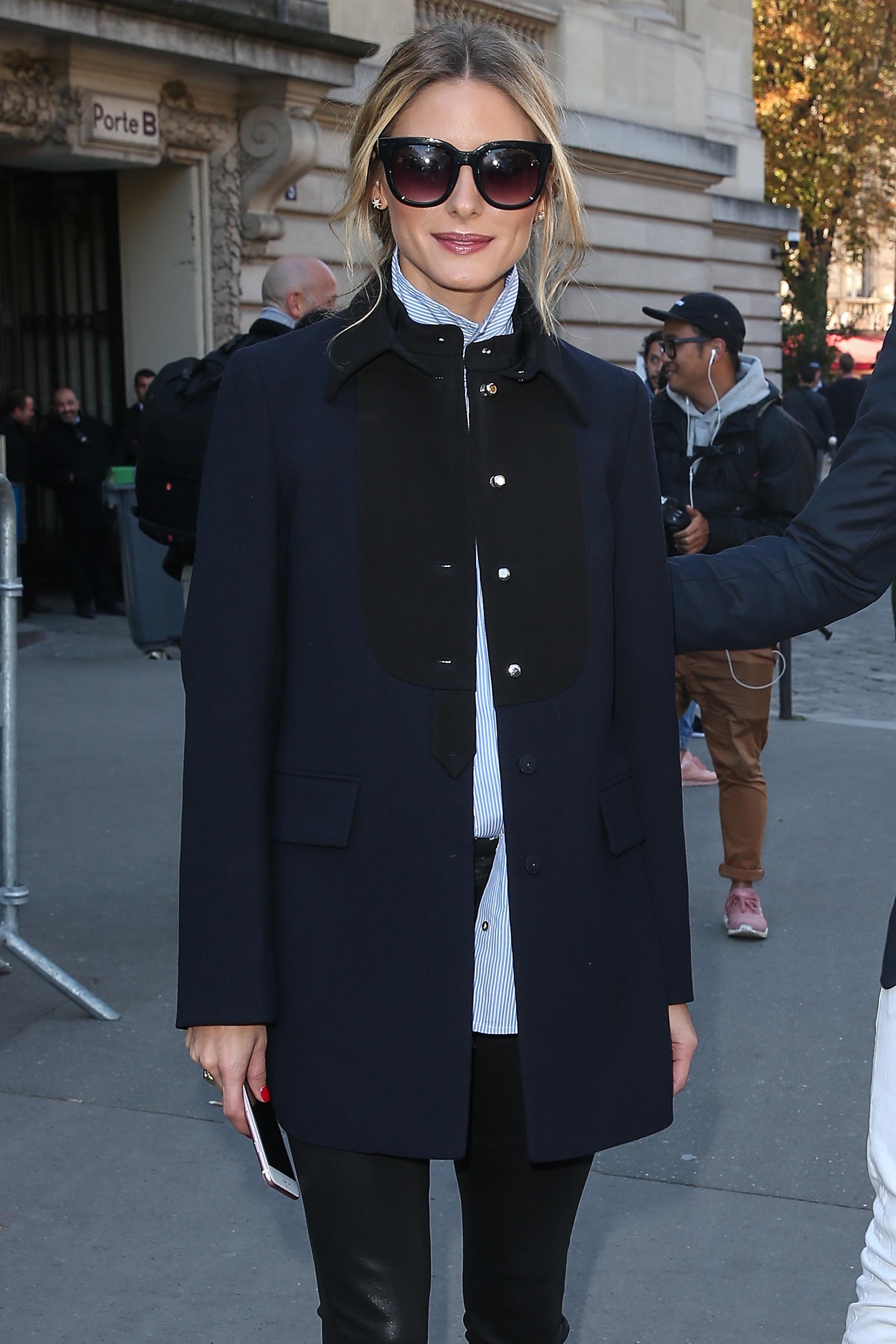 Olivia Palermo at the Moncler Gamme Rouge show