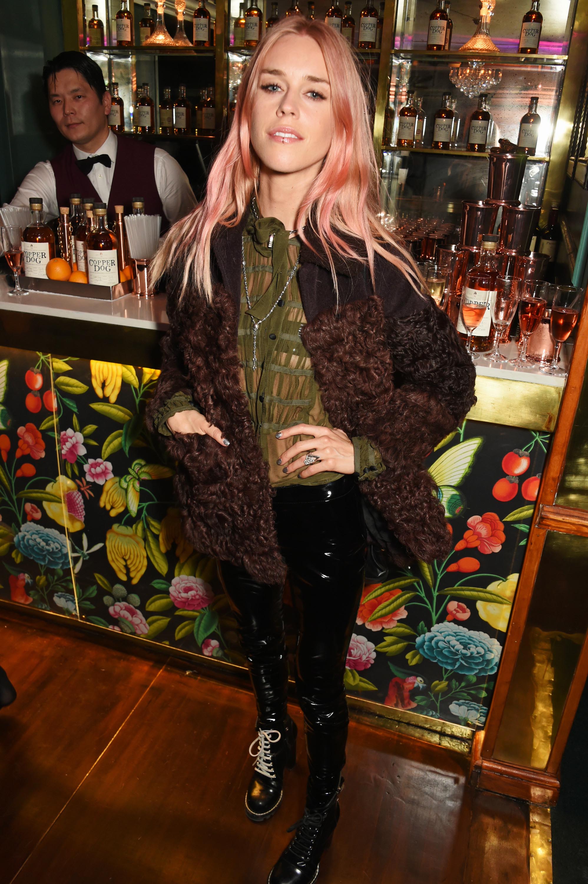Mary Charteris attends the Another Man A/W launch event