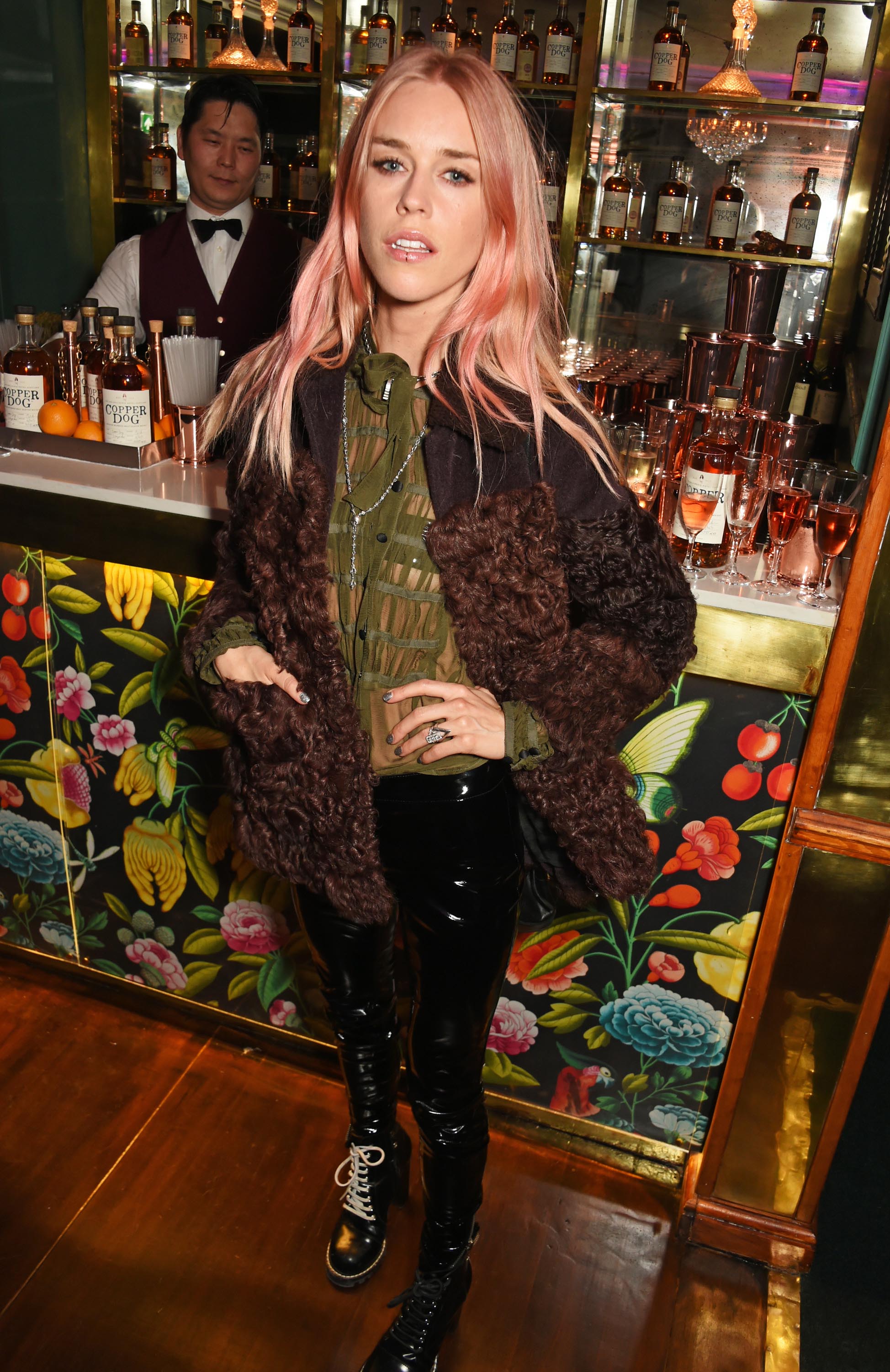 Mary Charteris attends the Another Man A/W launch event