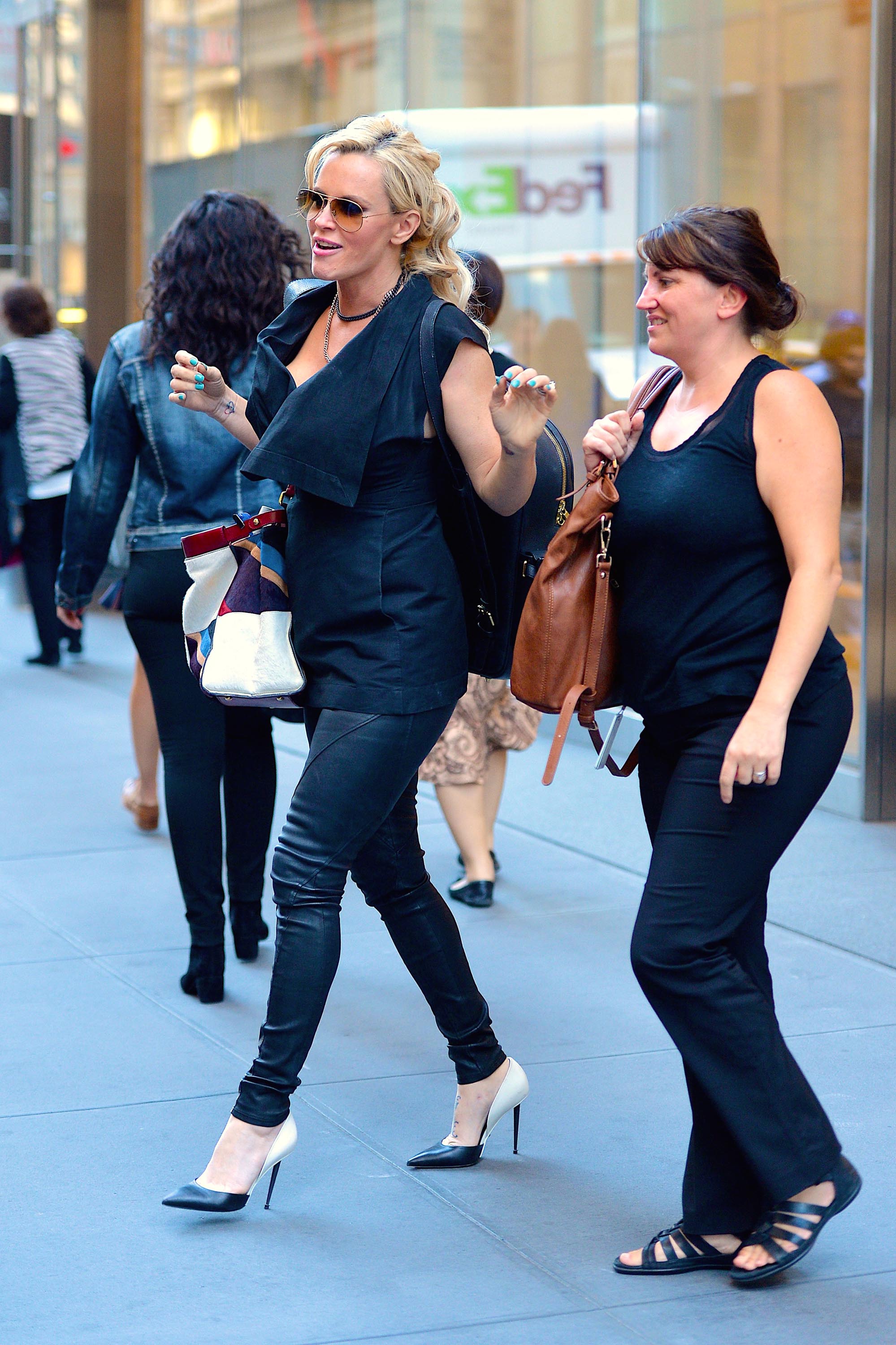 Jenny McCarthy seen out in Manhattan