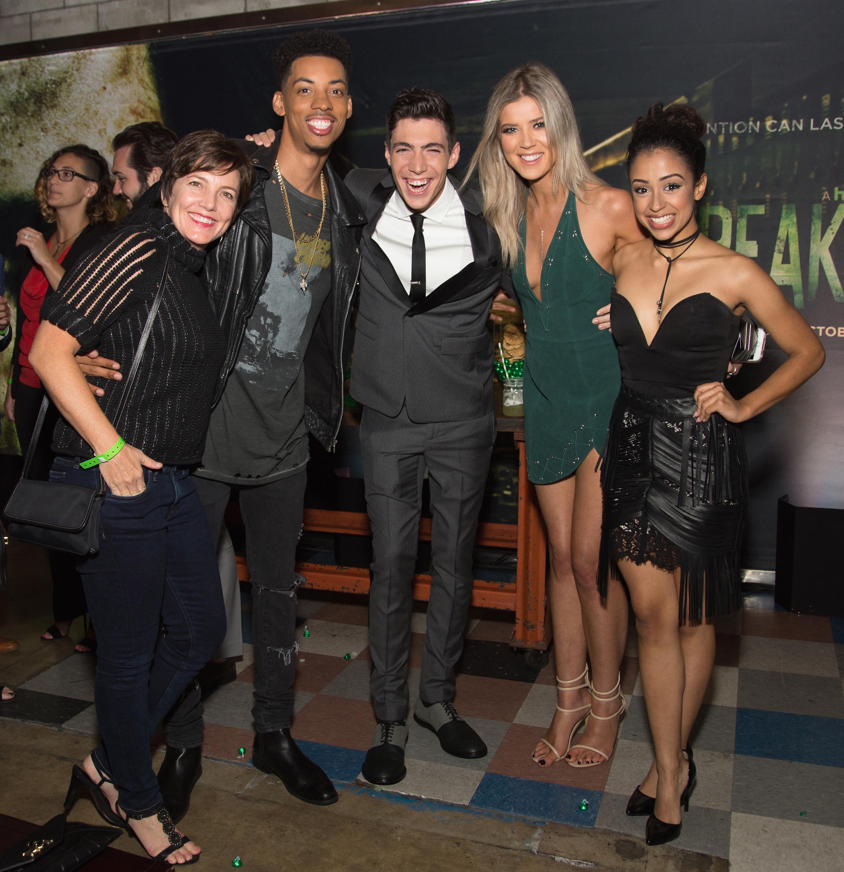 Liza Koshy attends the premiere of Hulu’s Freakish