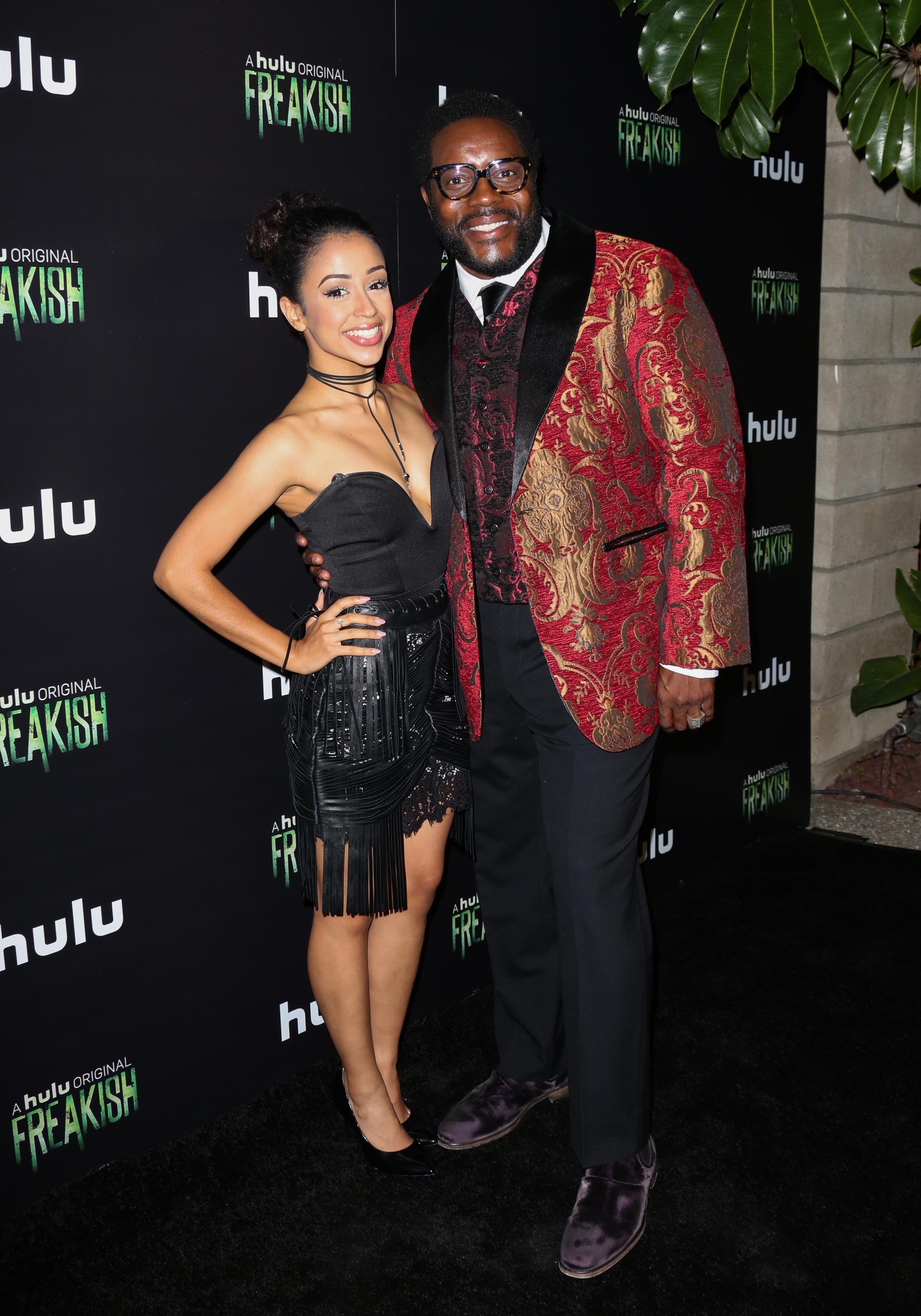 Liza Koshy attends the premiere of Hulu’s Freakish