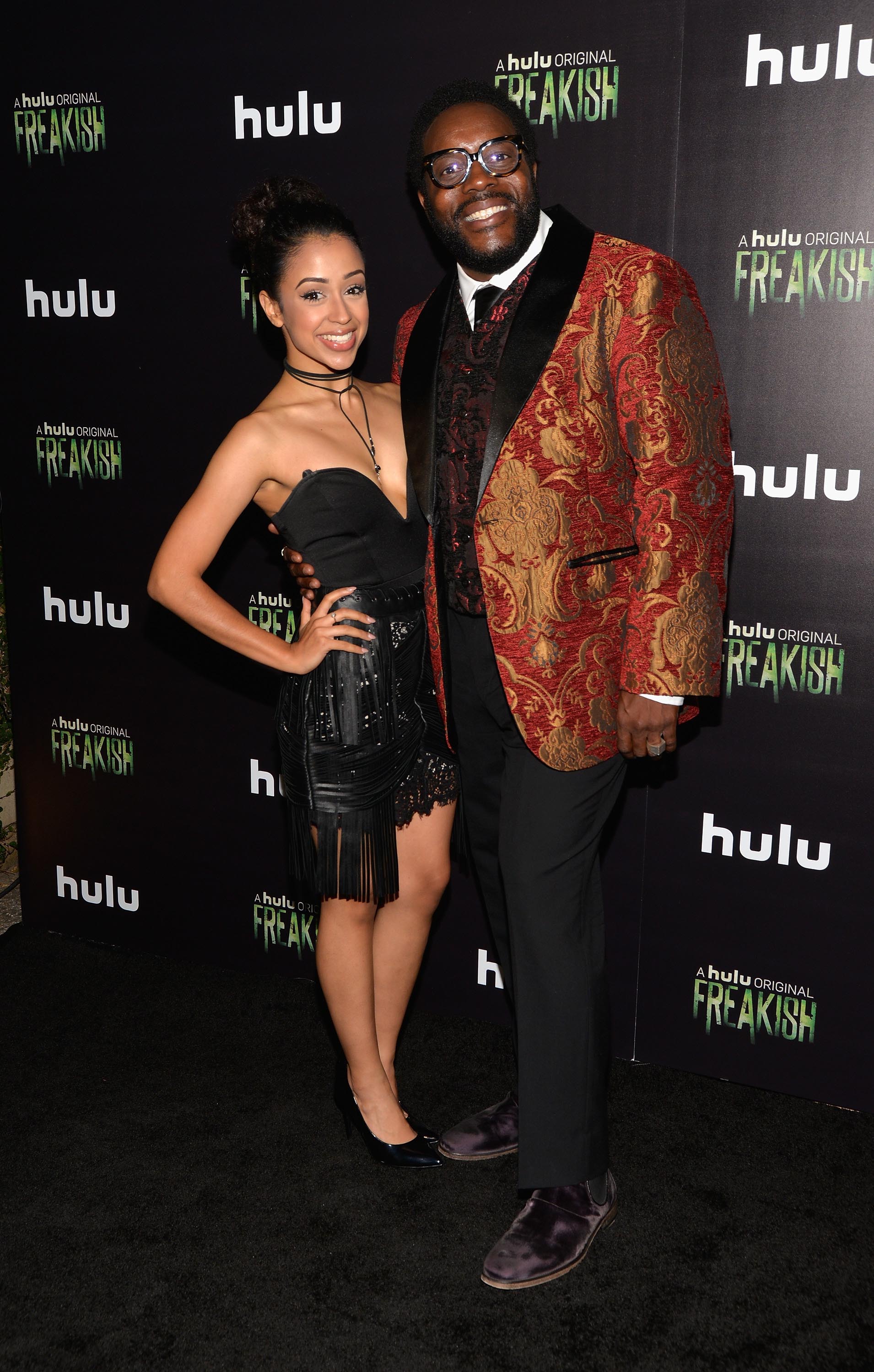 Liza Koshy attends the premiere of Hulu’s Freakish