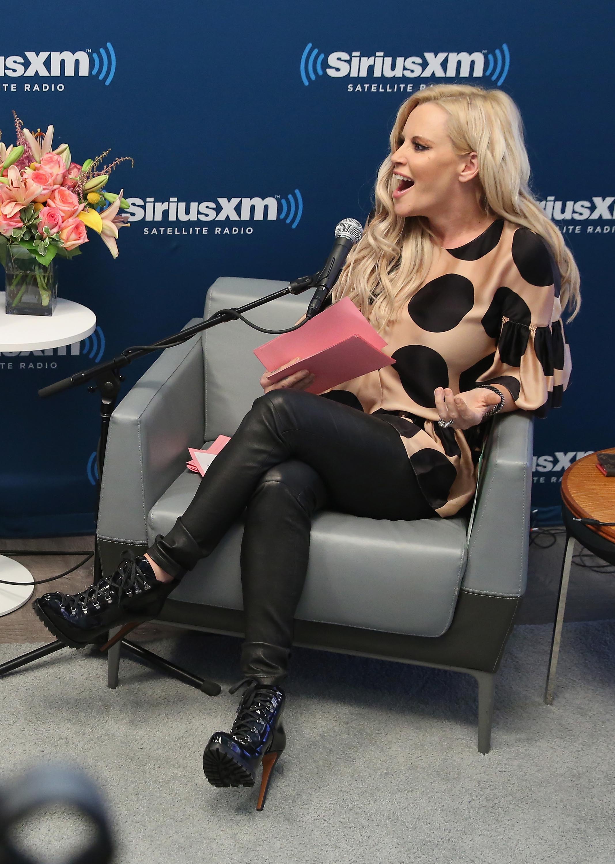 Jenny McCarthy at the SiriusXM Studio