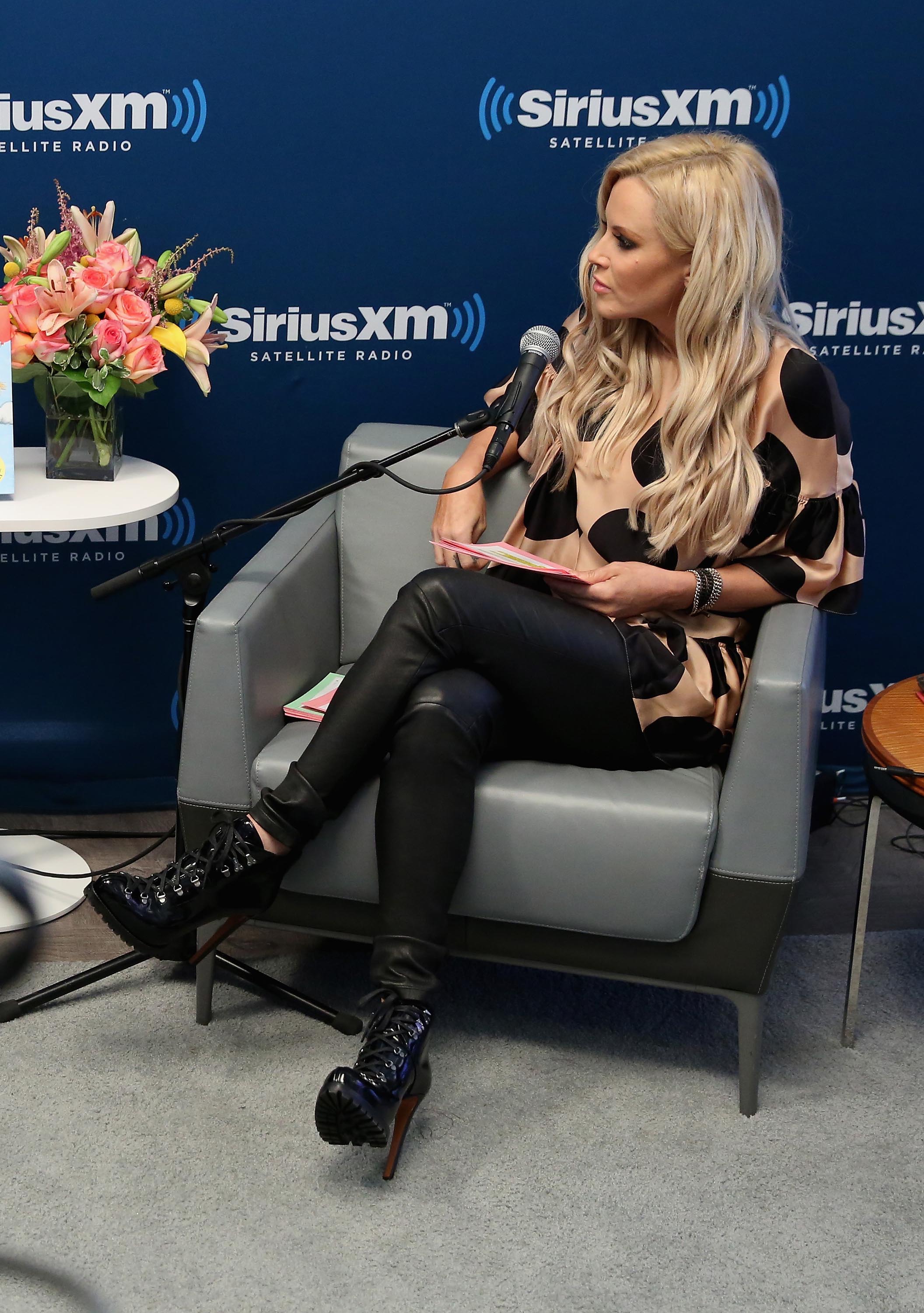 Jenny McCarthy at the SiriusXM Studio