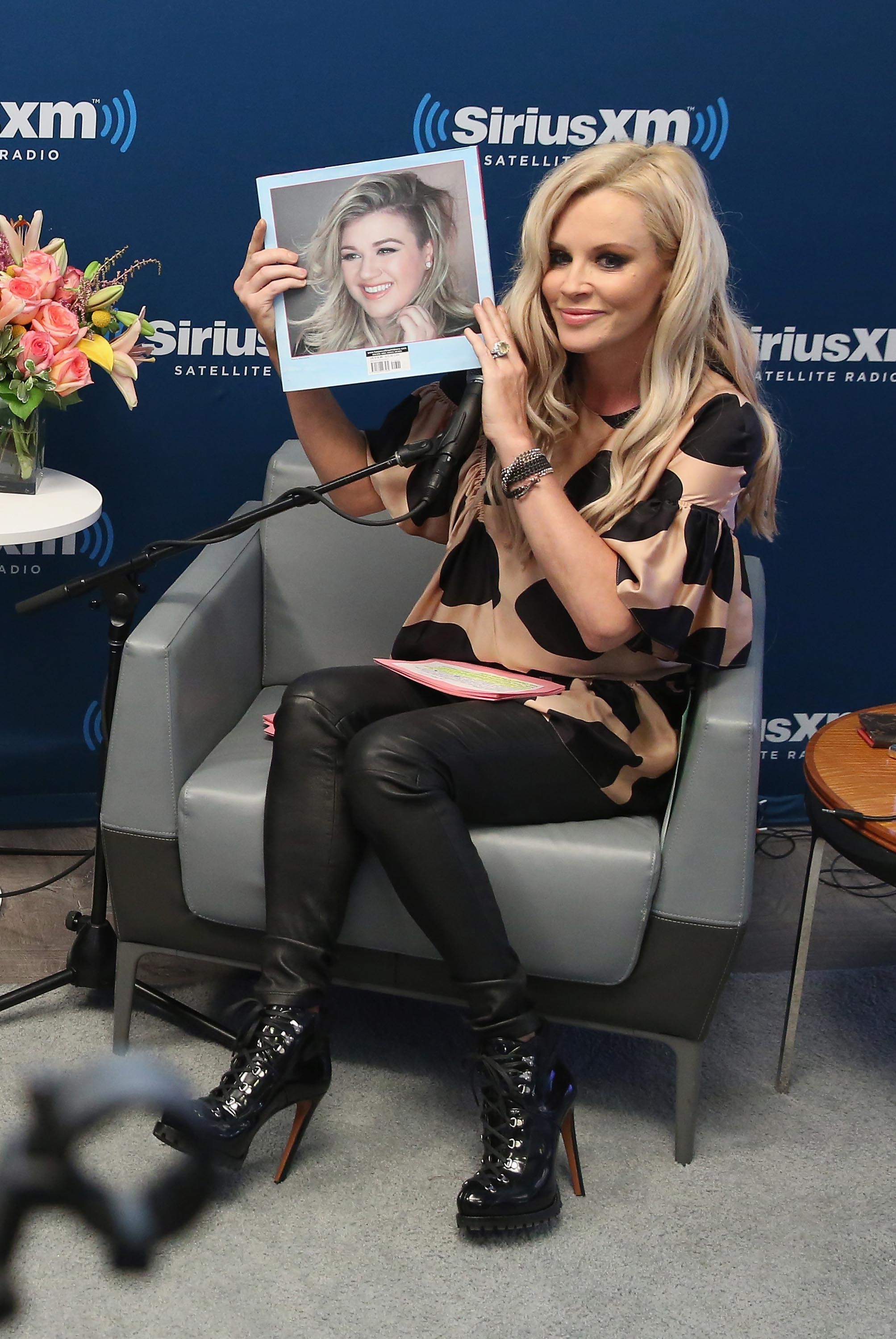 Jenny McCarthy at the SiriusXM Studio