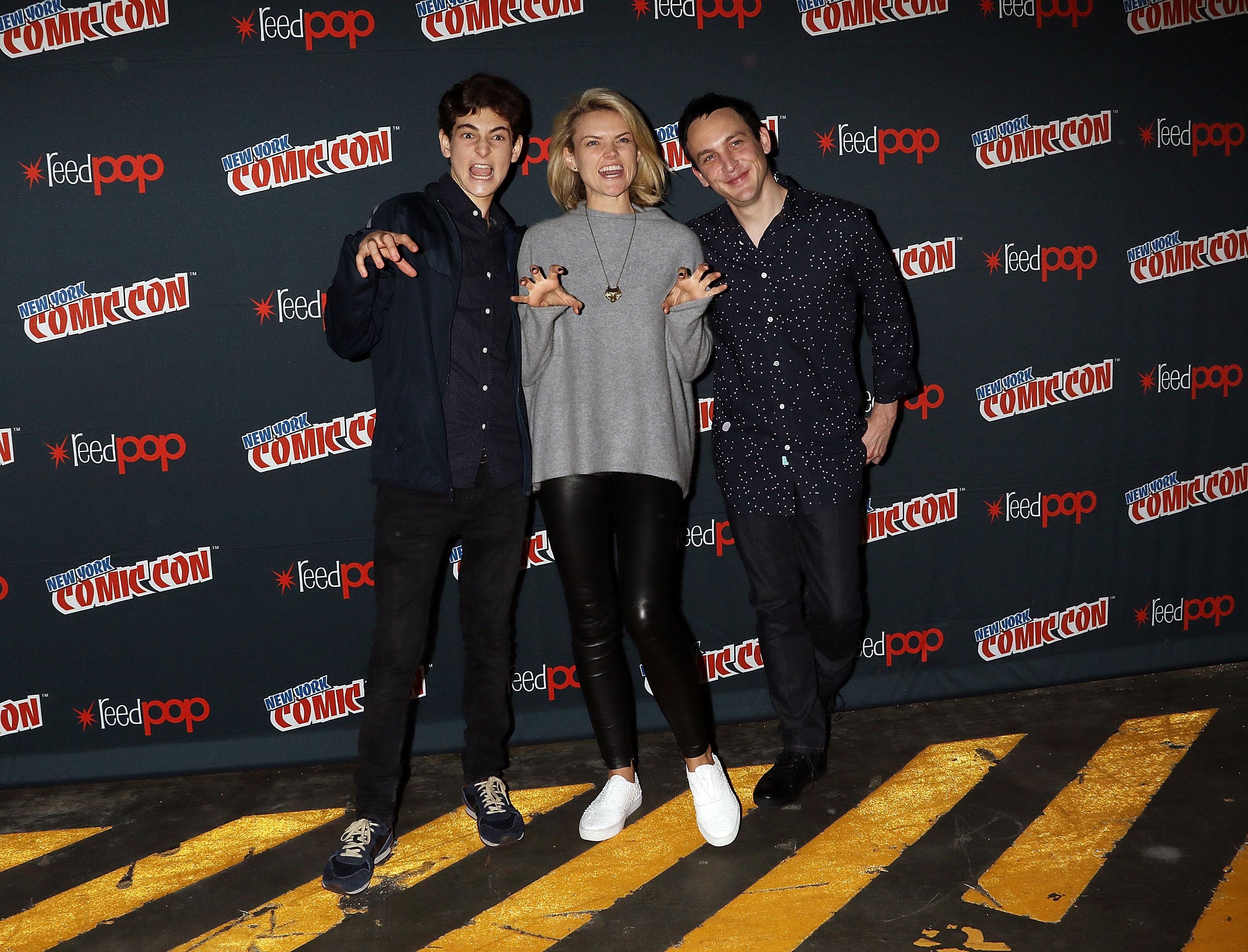 Erin Richards attends the Gotham Panel