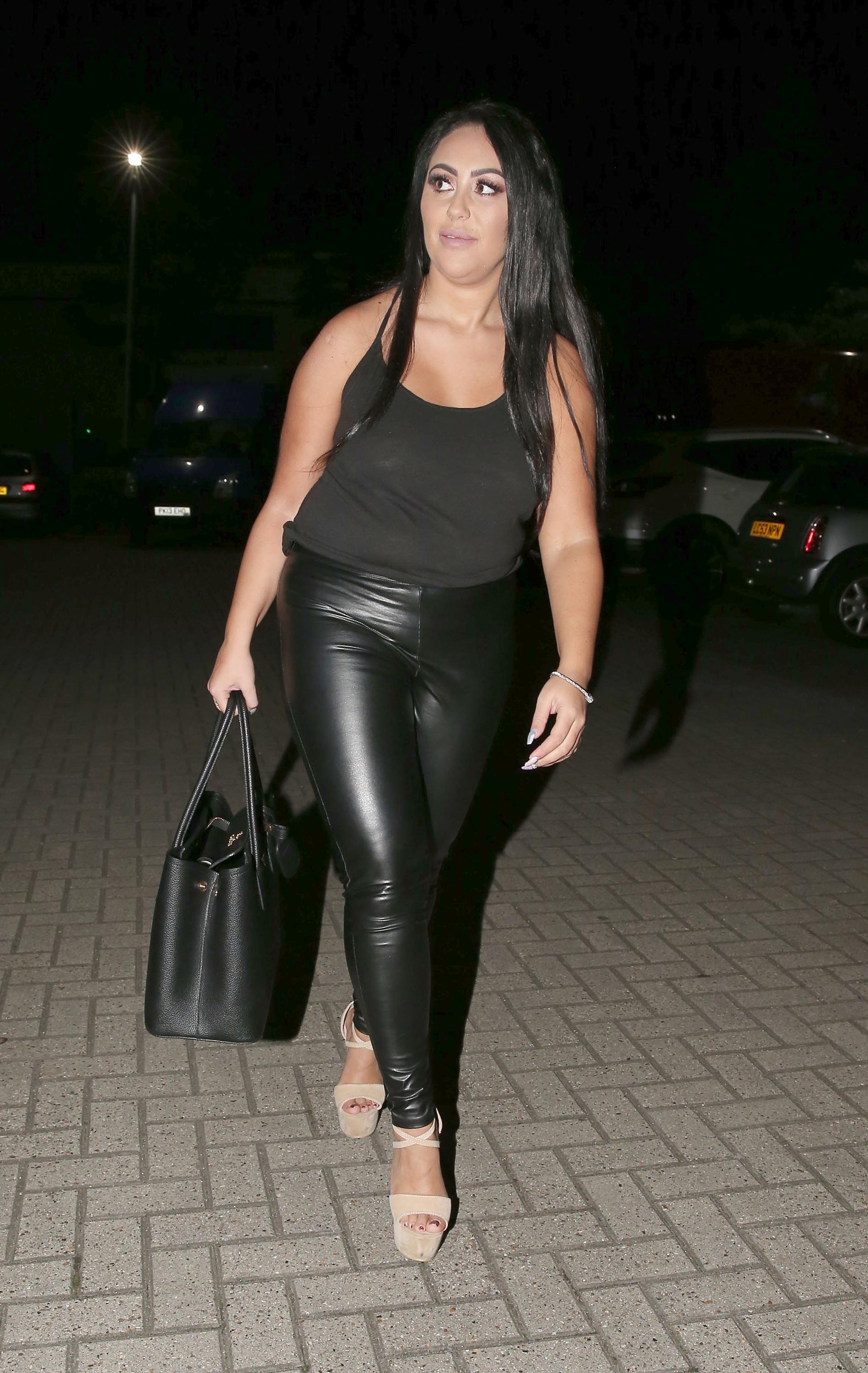 Sophie Kasaei night out in Newcastle