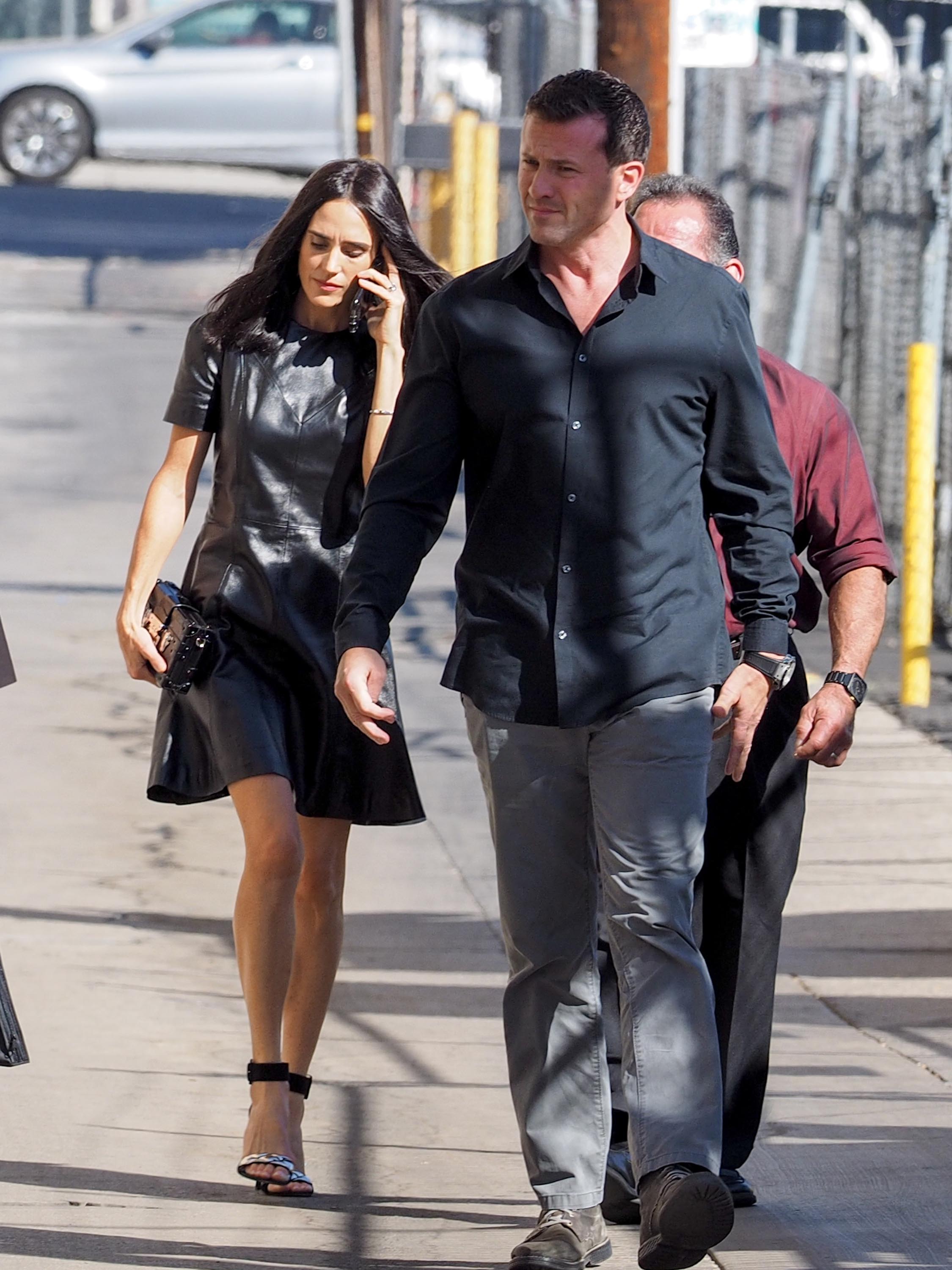 Jennifer Connelly is seen at Jimmy Kimmel Live