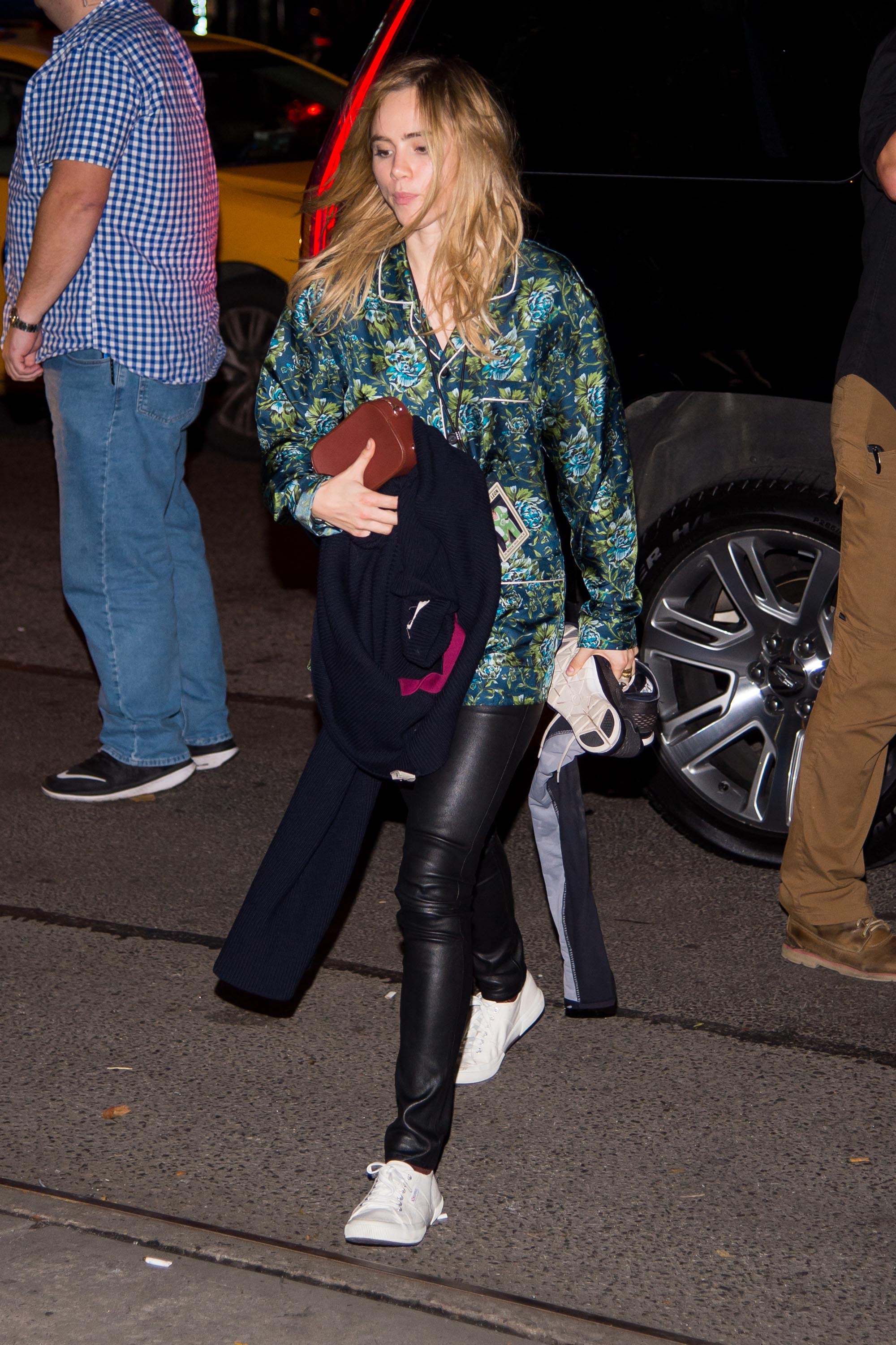 Suki Waterhouse at a Kings of Leon Concert