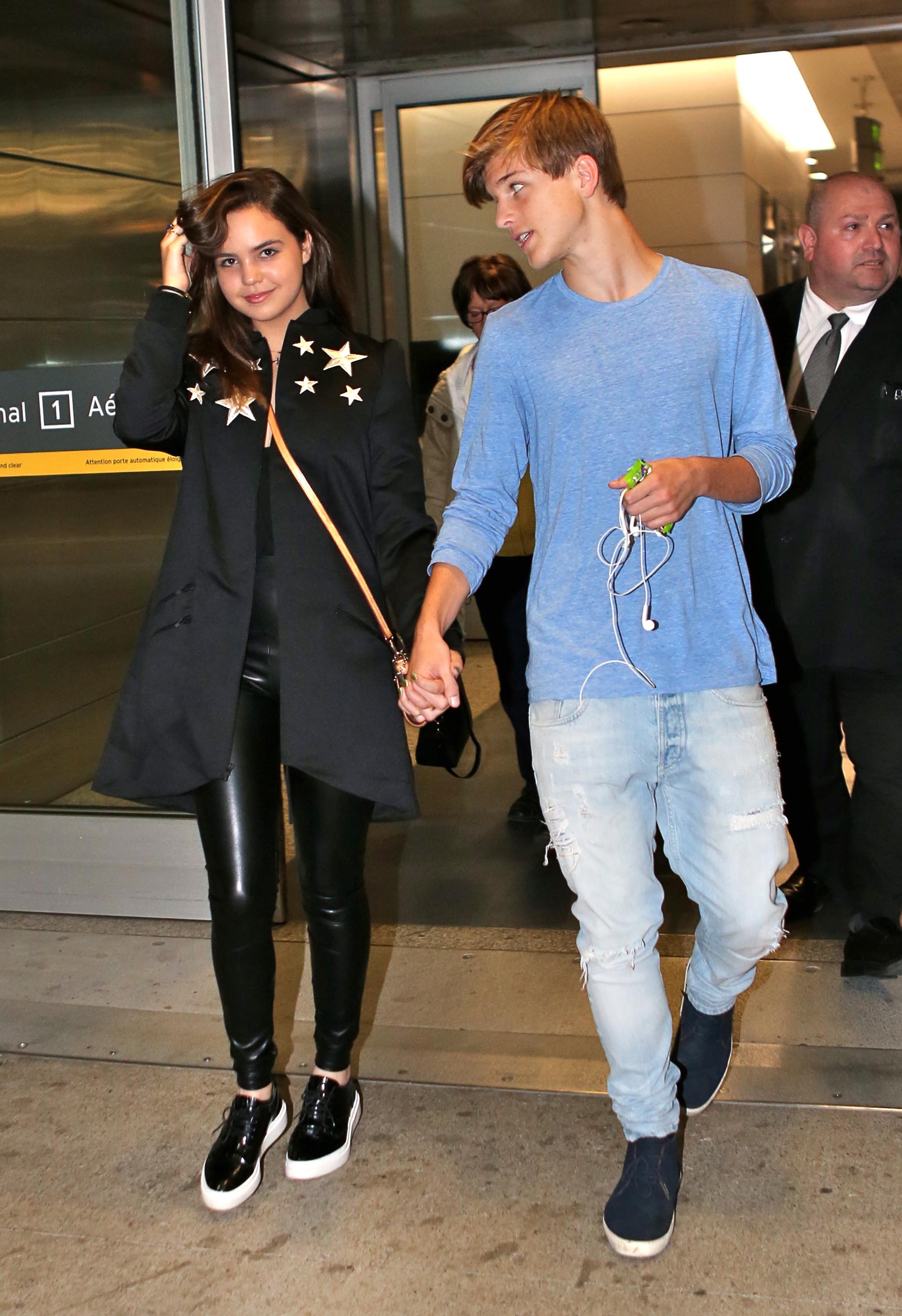 Bailee Madison at Toronto Pearson International Airport