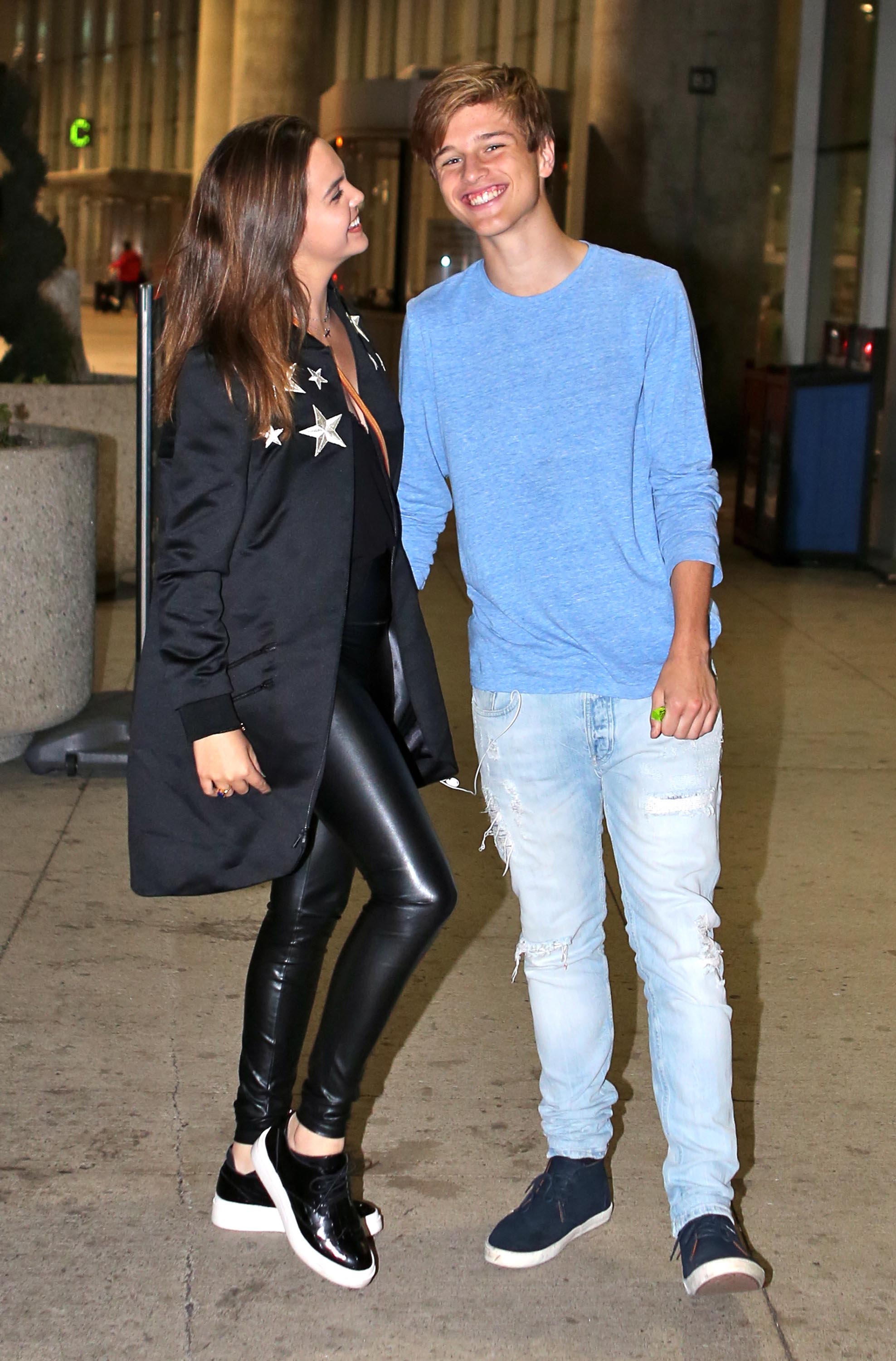 Bailee Madison at Toronto Pearson International Airport