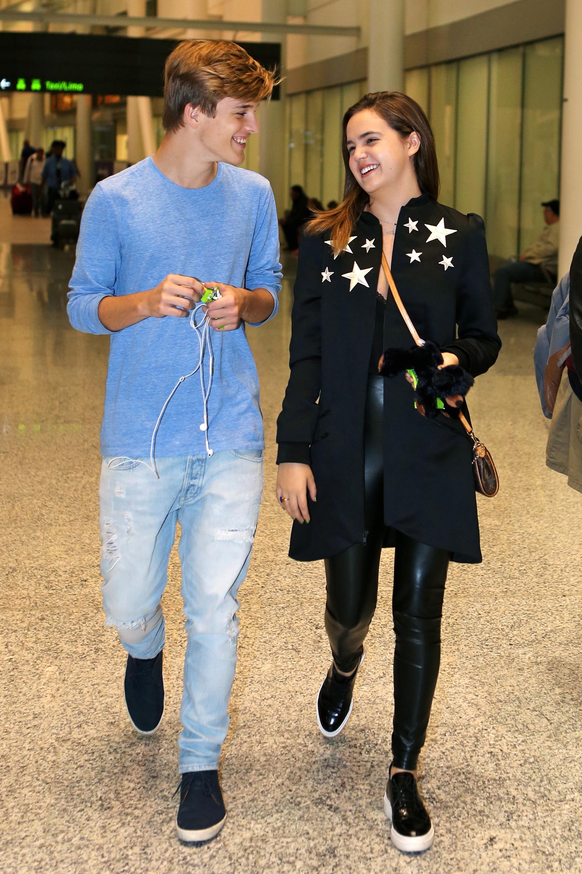 Bailee Madison at Toronto Pearson International Airport