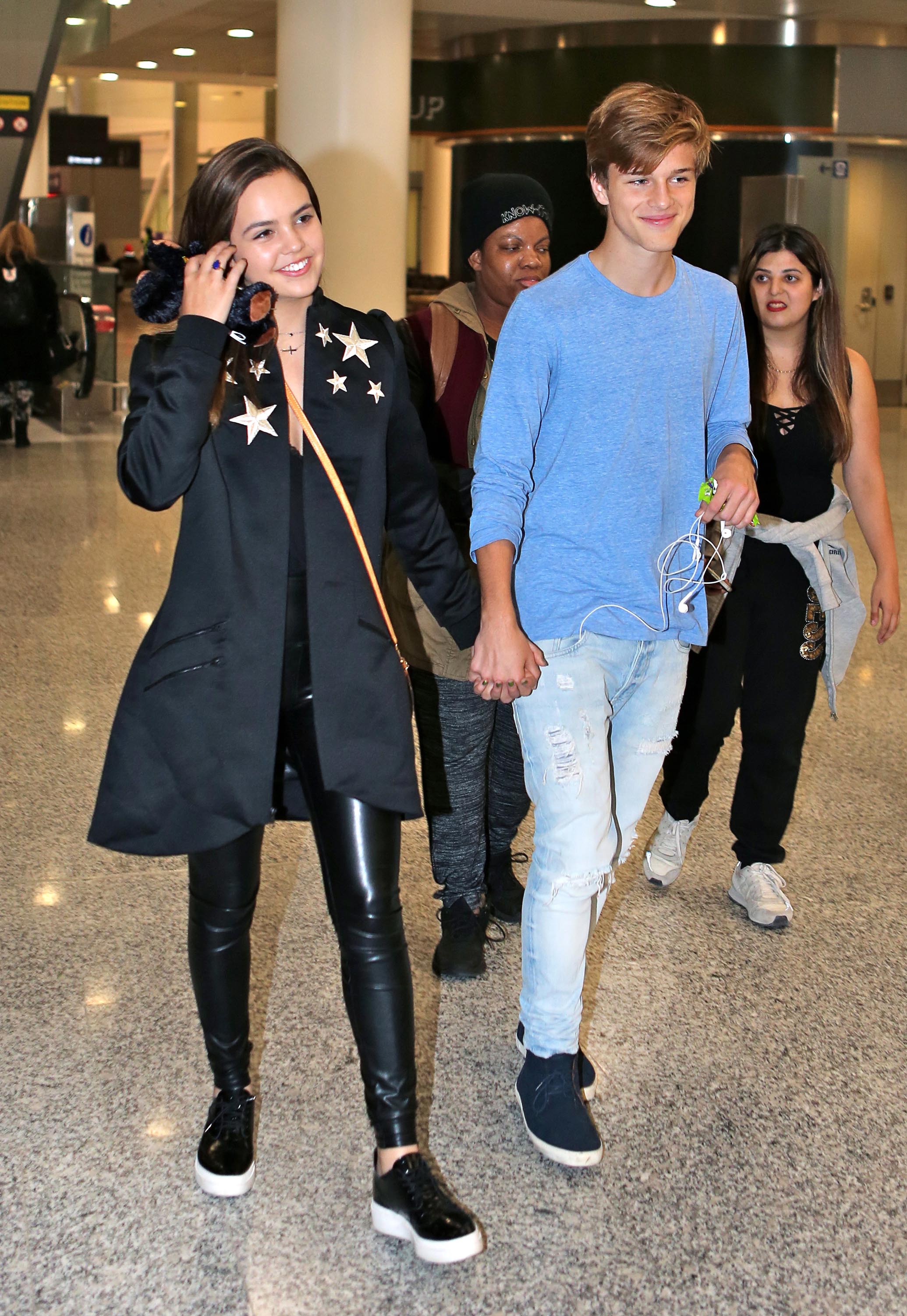 Bailee Madison at Toronto Pearson International Airport